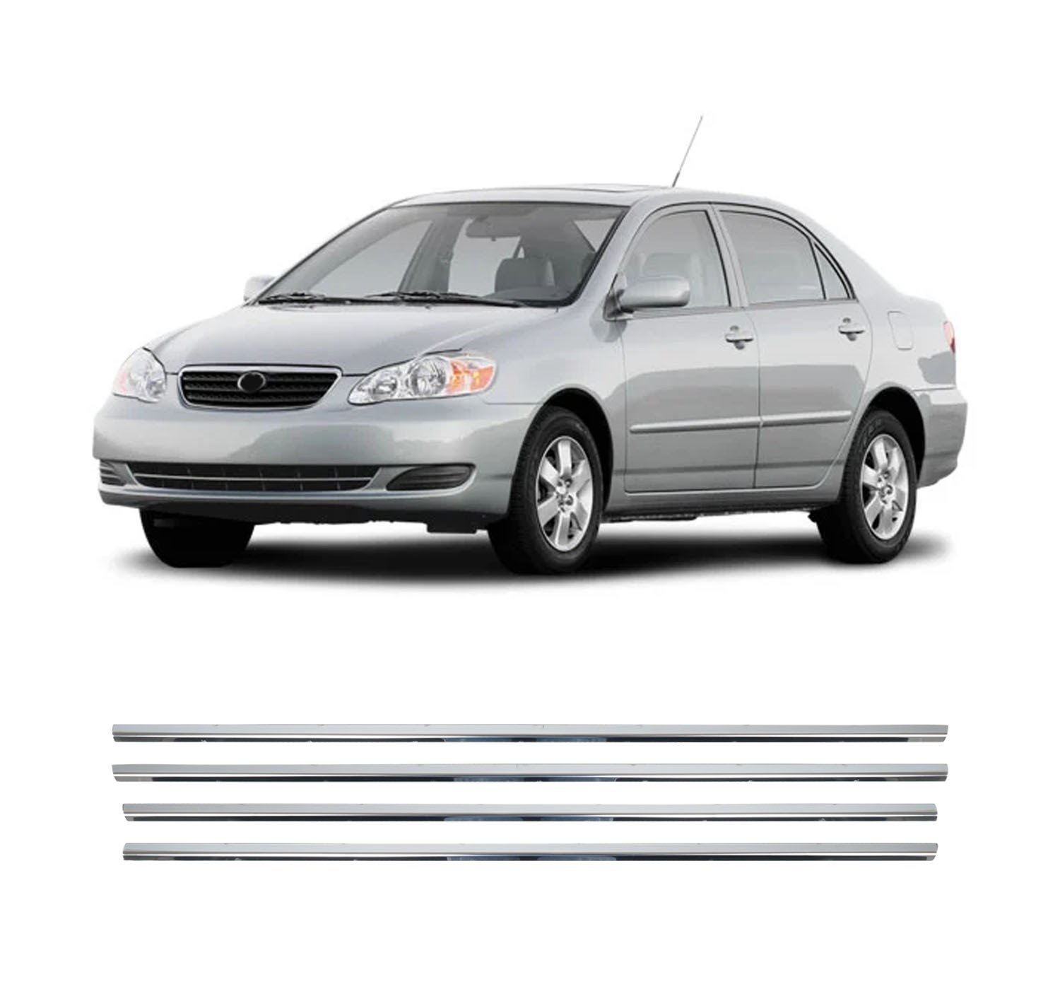 TOYOTA COROLLA 2007-2013 CAM ÇITASI 4 PRÇ