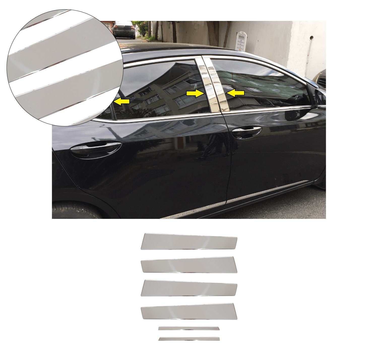 TOYOTA COROLLA 2007- KAPI DİREĞİ 6 PRÇ