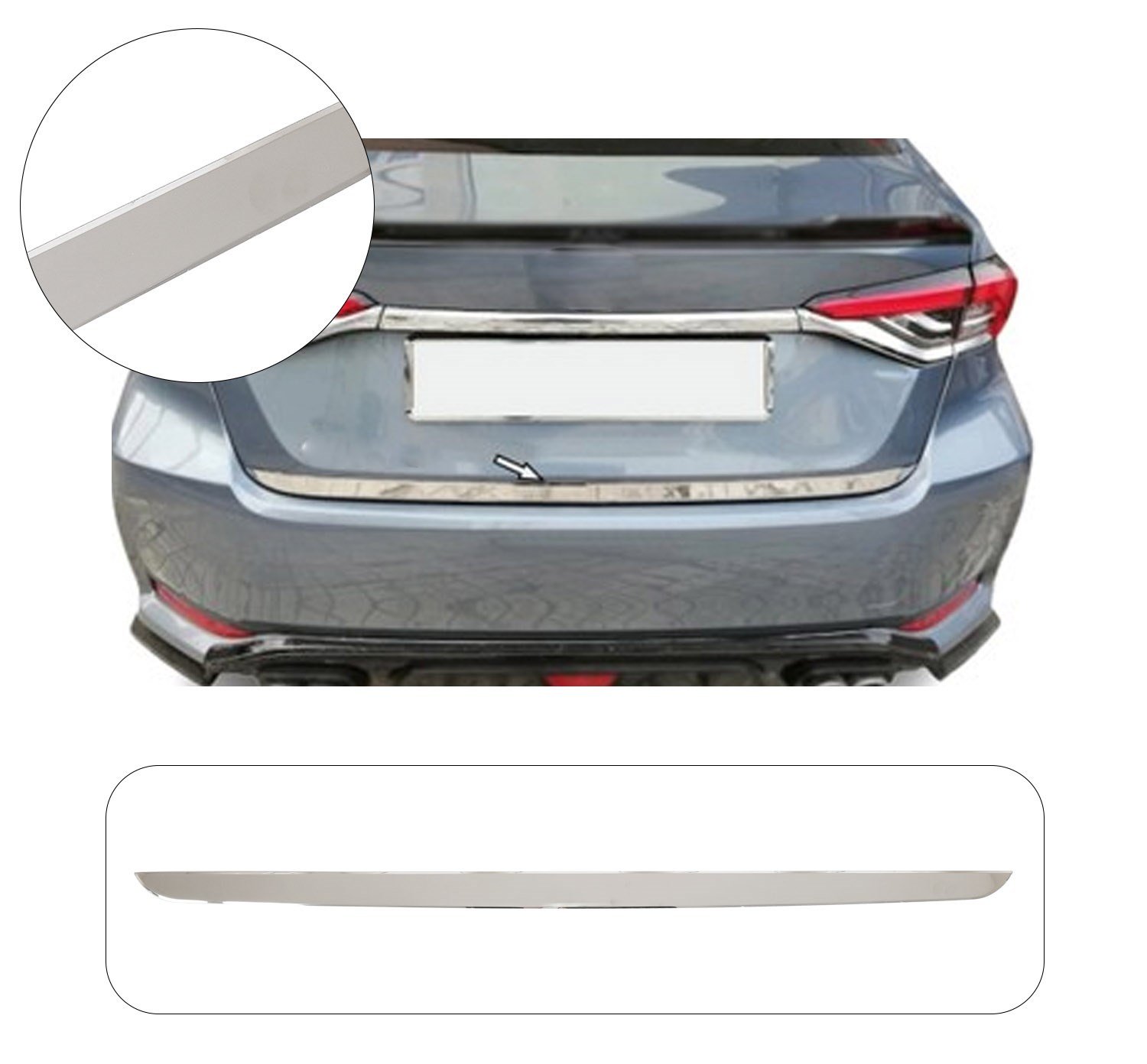 TOYOTA COROLLA 2019- BAGAJ ALT ÇITA