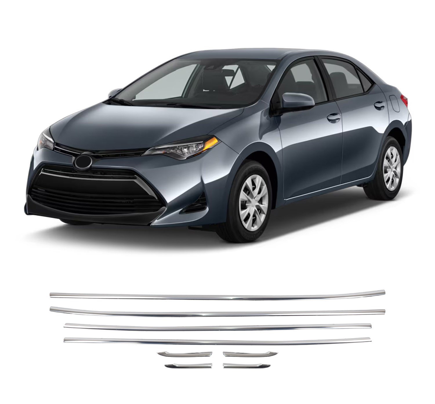 TOYOTA COROLLA 2019- CAM ÇITASI 8 PRÇ
