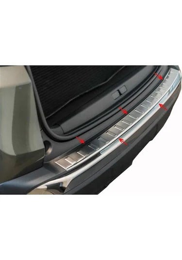 VOLKSWAGEN GOLF 6 SEDAN UYUMLU 2008-2012 KROM ARKA TAMPON EŞİĞİ KORUMA