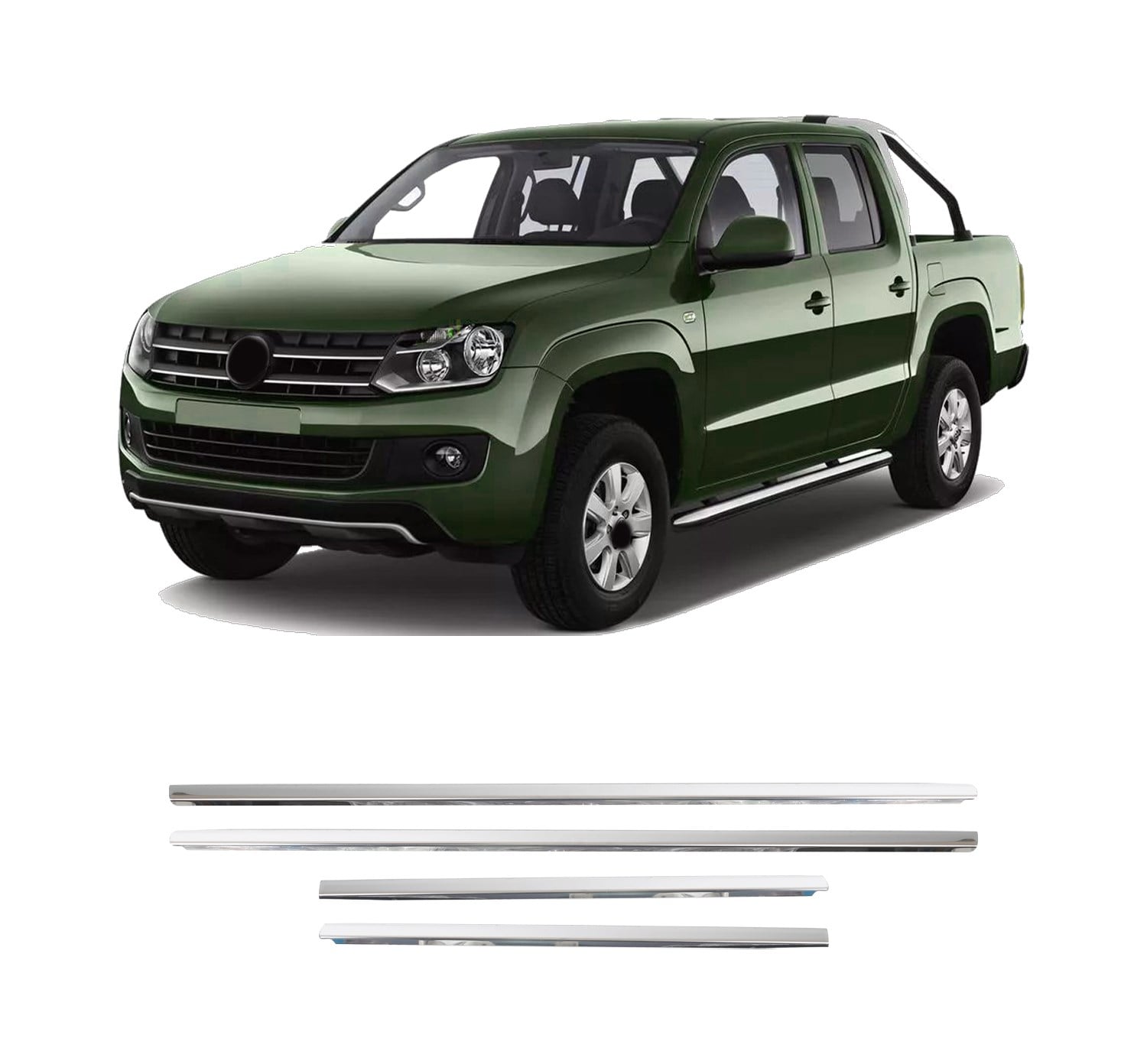 VW AMAROK 2010- CAM ÇITASI 4 PRÇ
