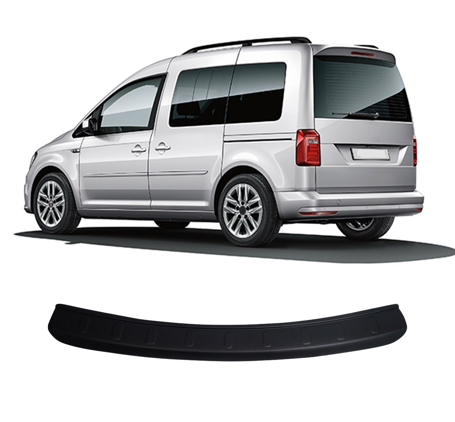 VW CADDY 2015-2020 ABS GENİŞ ARKA TAMPON ÜSTÜ KORUMA