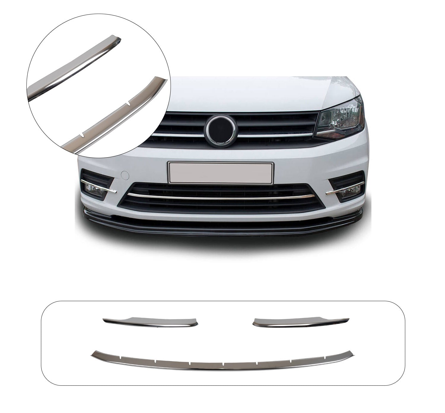 VW CADDY 2015- ÖN TAMPON ÇITASI