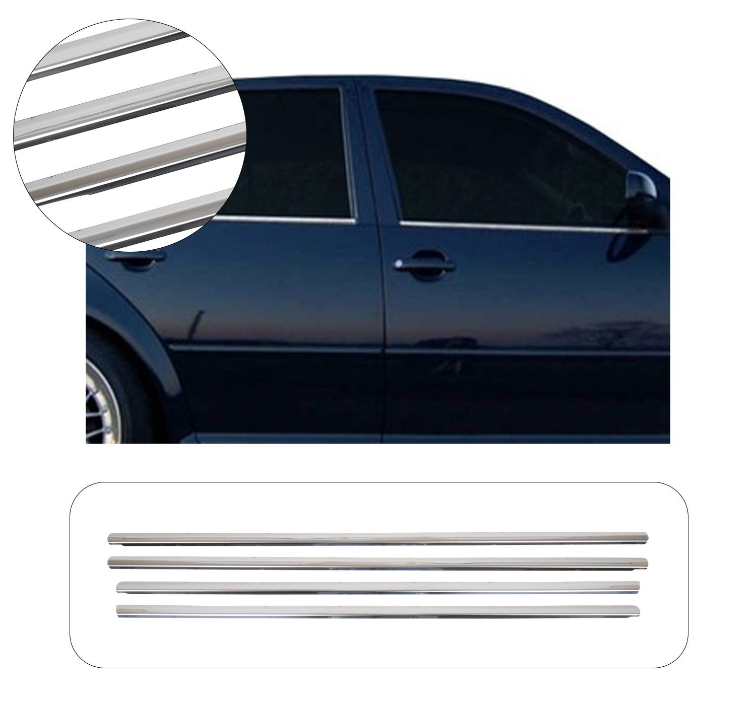 VW GOLF 4 1998-2004 CAM ÇITASI 4 PRÇ