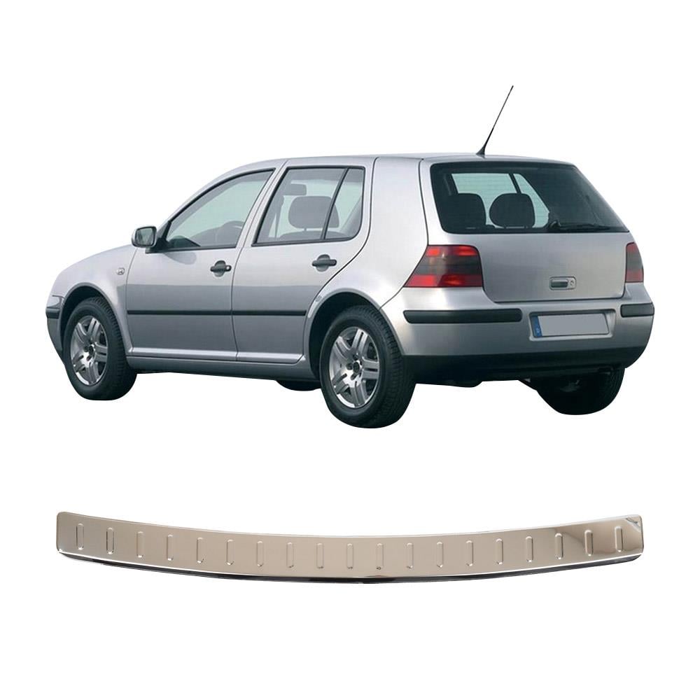 VW GOLF 4 HB 1998-2004 KROM PARLAK ARKA TAMPON ÜSTÜ KORUMA