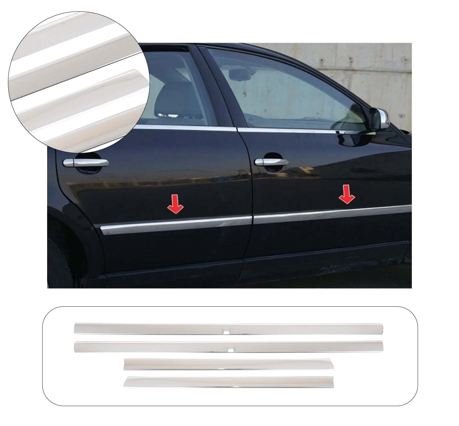 VW PASSAT 3B 1997-2005 YAN KAPI ÇITASI