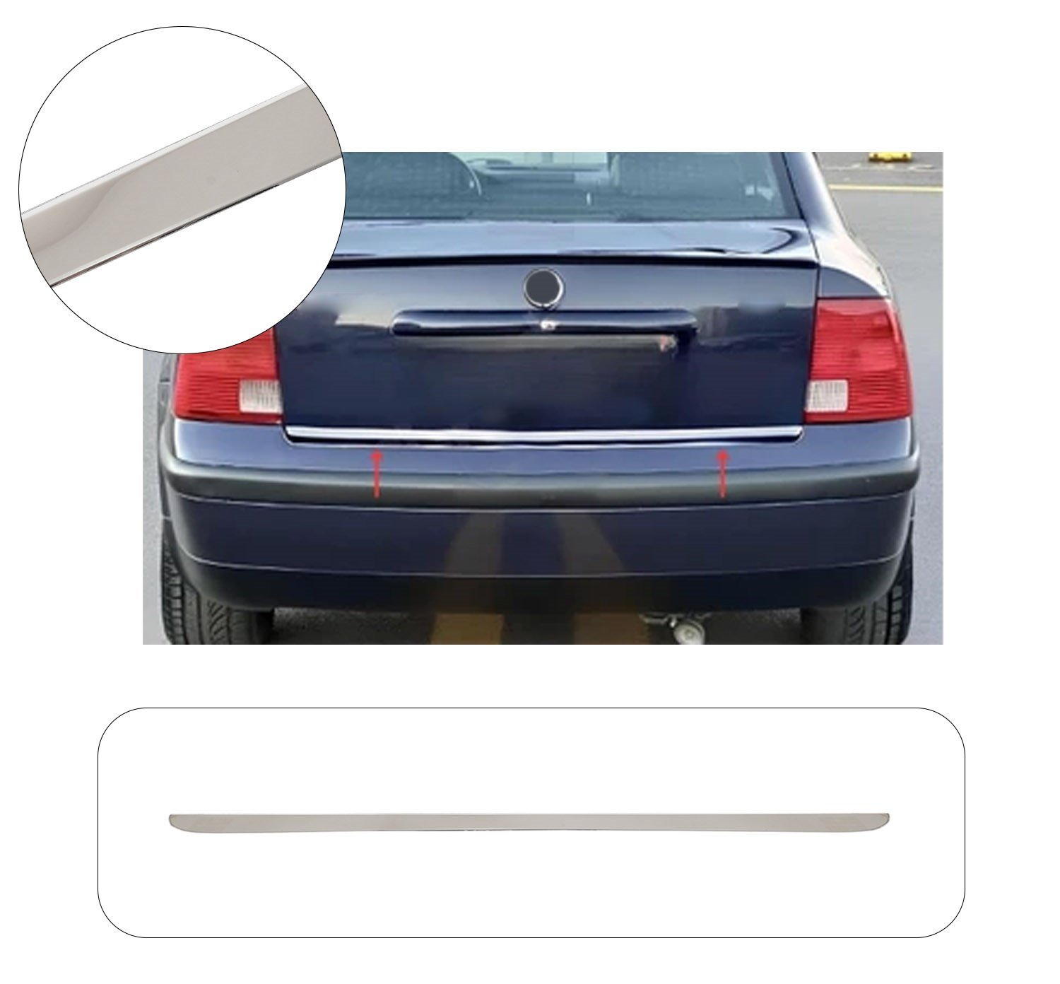 VW PASSAT 3B 1997- BAGAJ ALT ÇITA