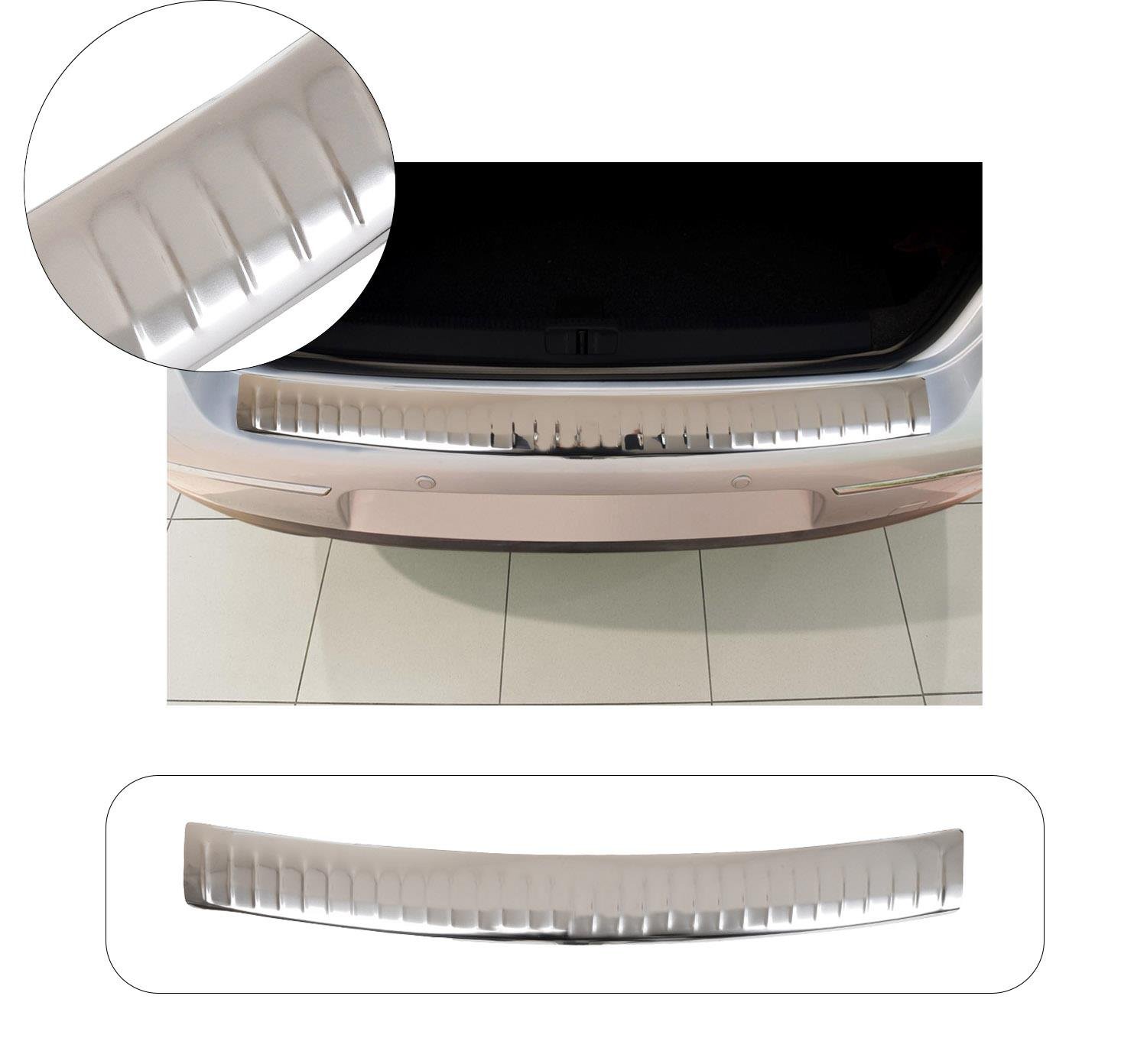 VW PASSAT 3C B6 SW 2005-2010 KROM PARLAK ARKA TAMPON ÜSTÜ KORUMA