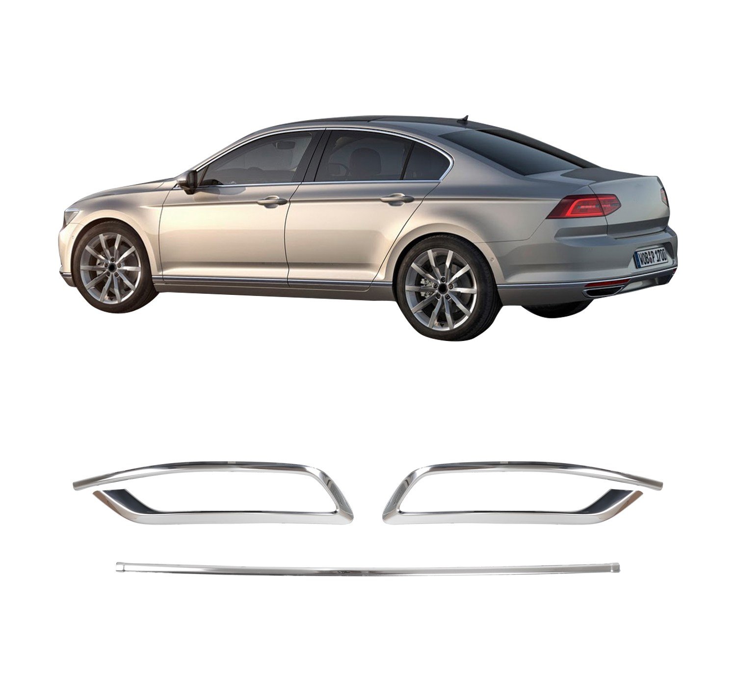 VW PASSAT B8,5 DİFÜZÖR TEK ÇIKIŞ