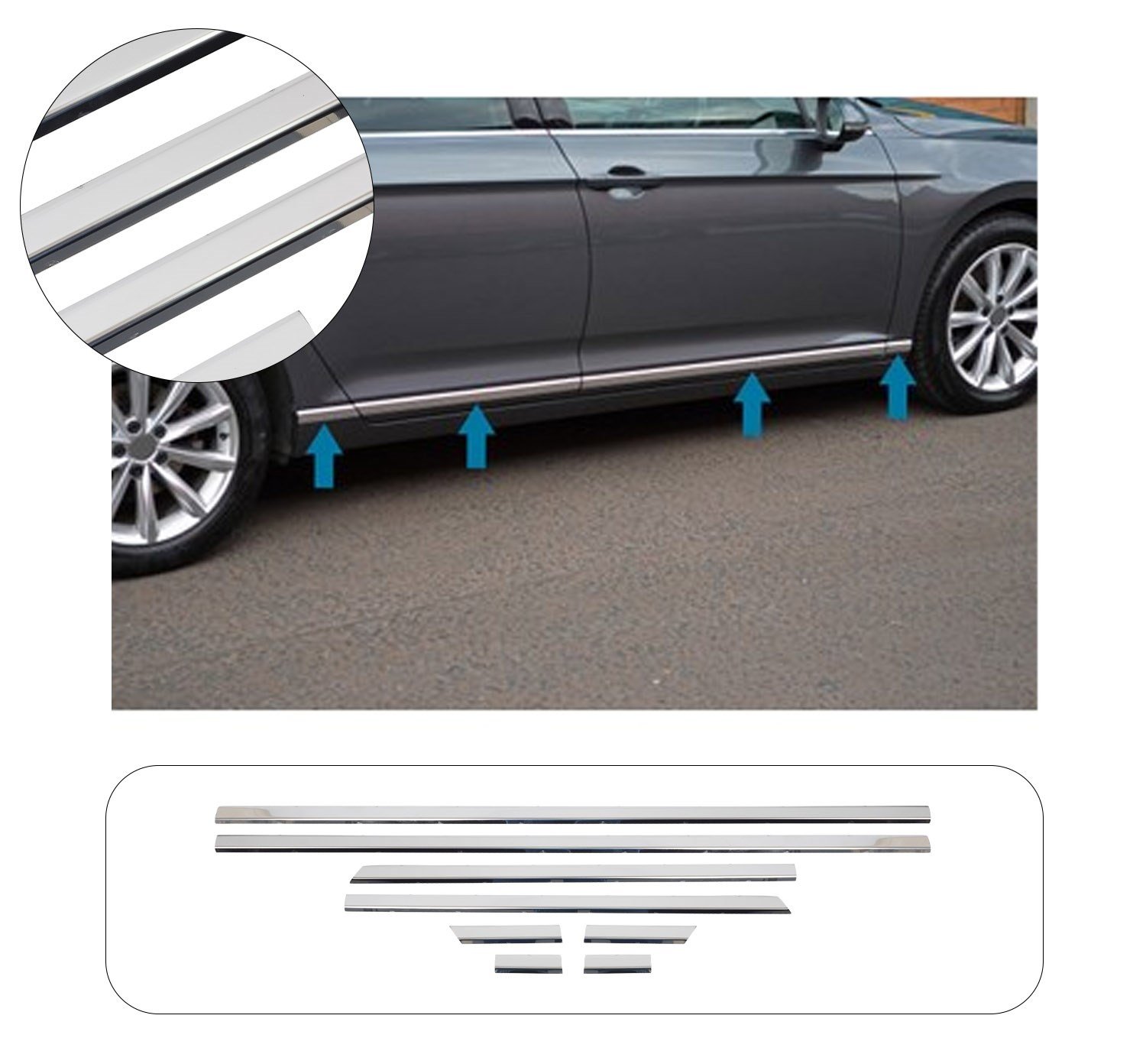 VW PASSAT B8,5 YAN KAPI ÇITASI