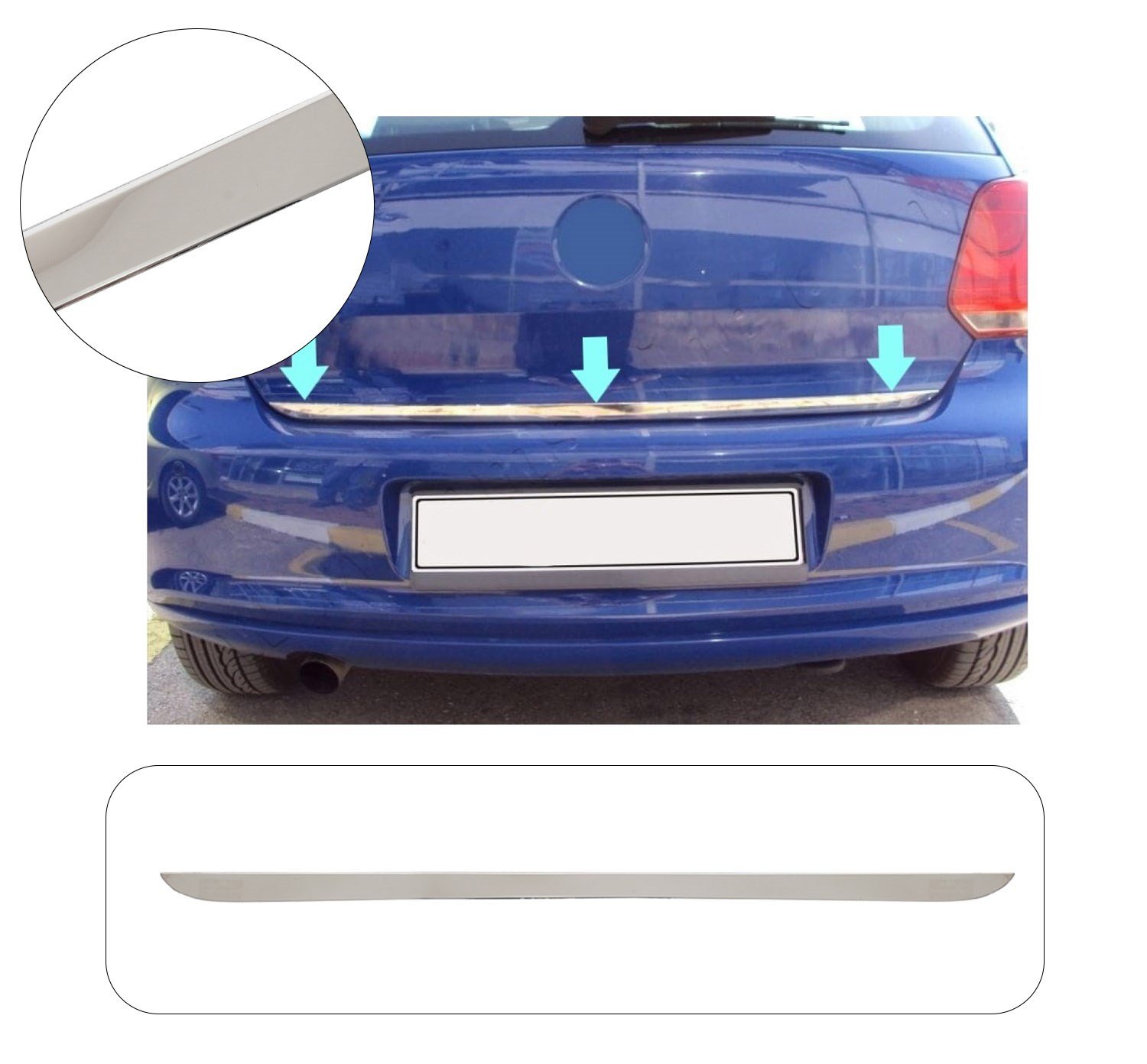 VW POLO 2005-2009 BAGAJ ALT ÇITA