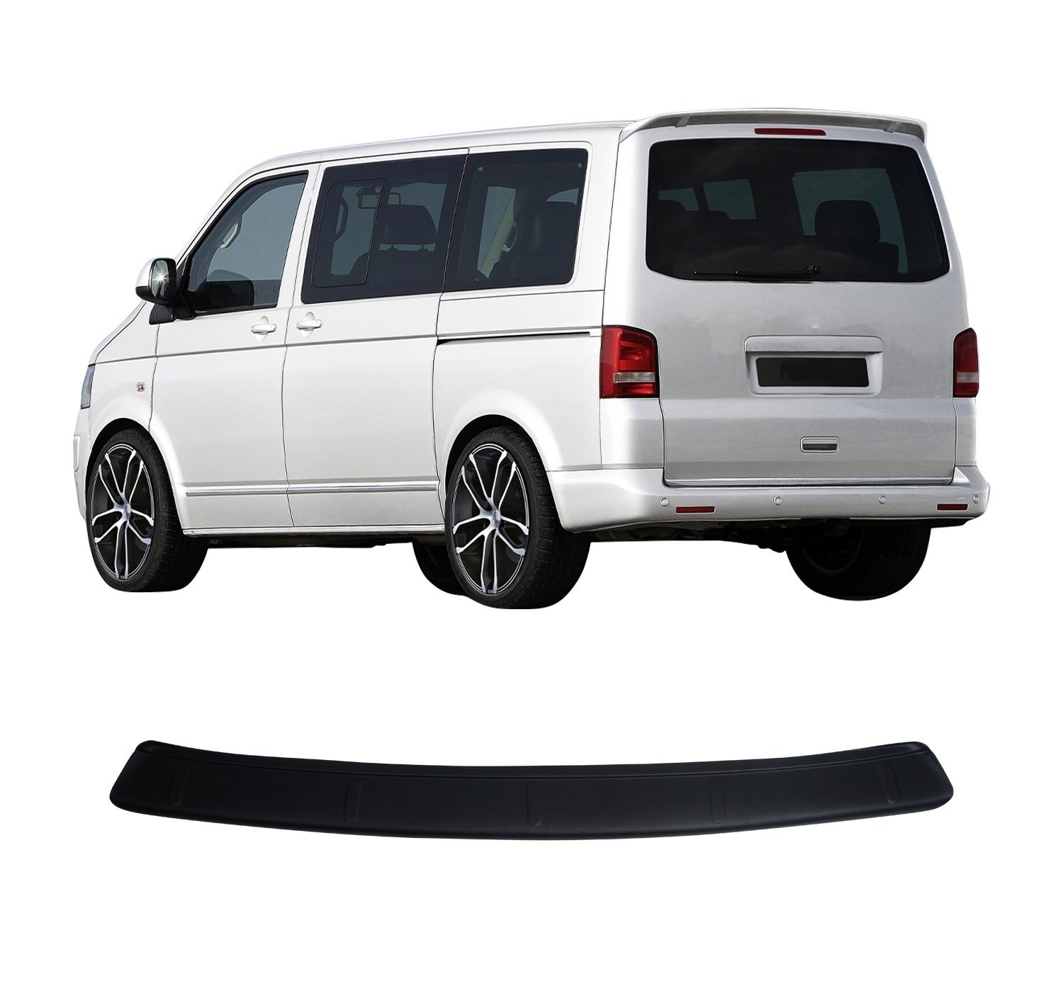 VW T5 2003 ABS GENİŞ ARKA TAMPON ÜSTÜ KORUMA