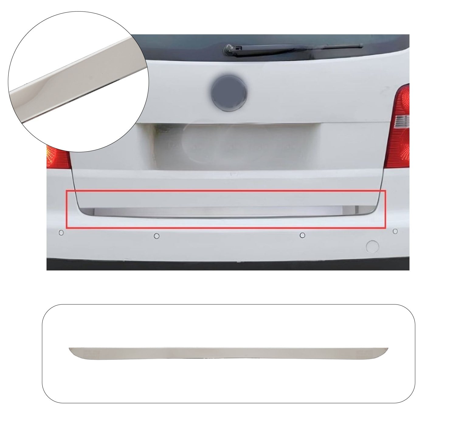VW TOURAN 2003-2006 BAGAJ ALT ÇITA