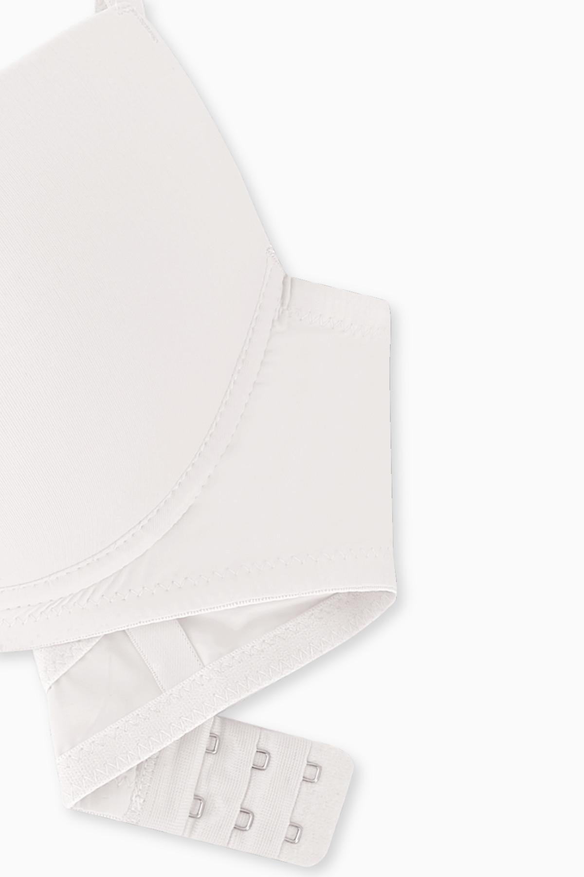 Luna Premium Basic 2222 Ekru Soft Push Up / Yarı Dolgulu Mikro Sütyen