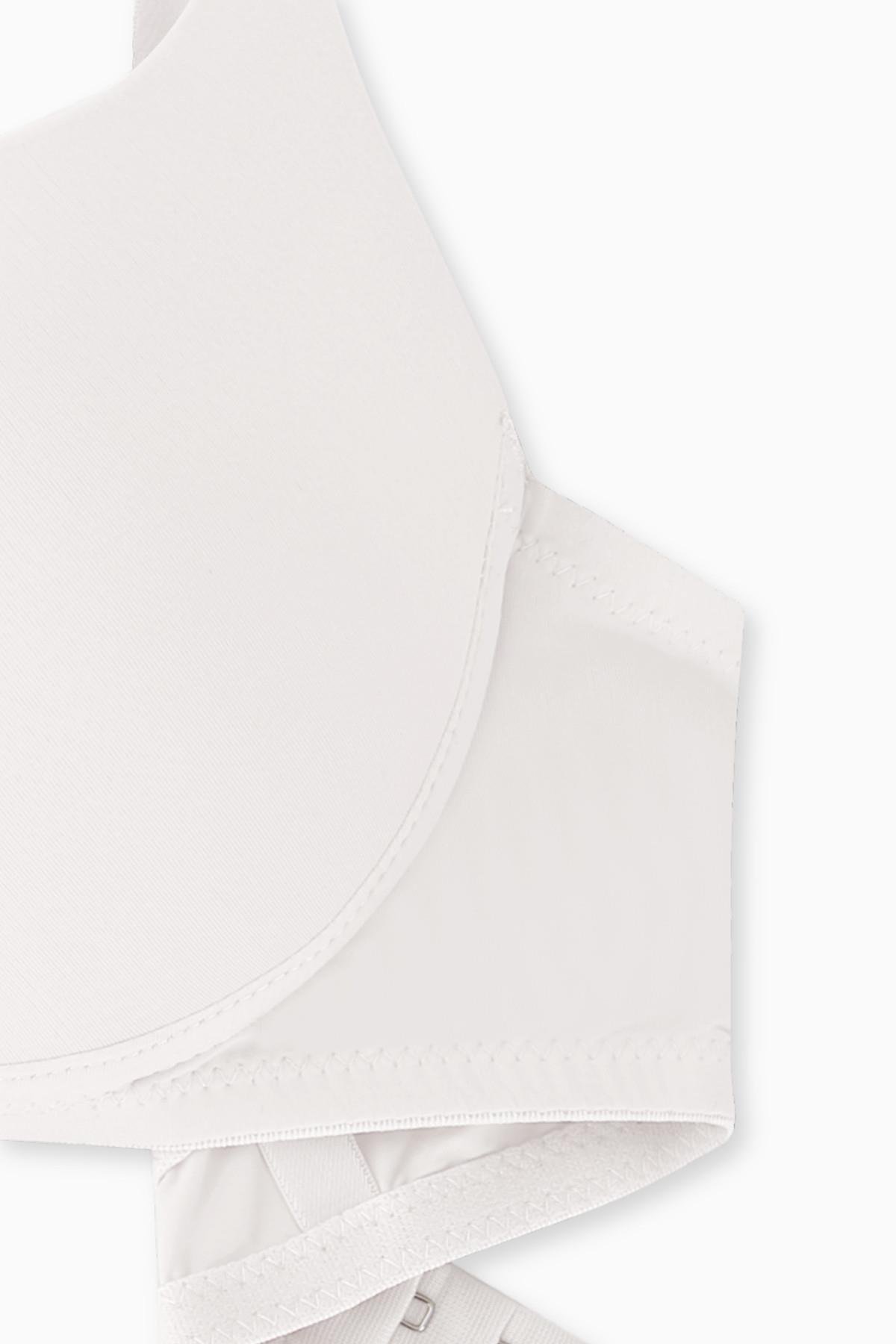 Mia Premium Basic 2223 Ekru Push Up / Dolgulu Mikro Sütyen