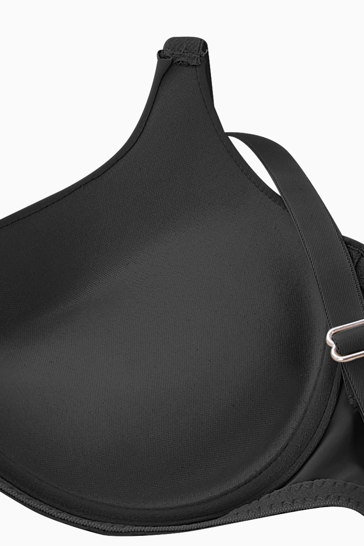 Mia Premium Basic 2223 Siyah Push Up / Dolgulu Mikro Sütyen
