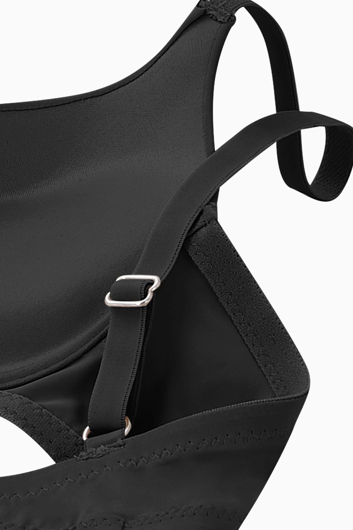 Mia Premium Basic 2223 Siyah Push Up / Dolgulu Mikro Sütyen