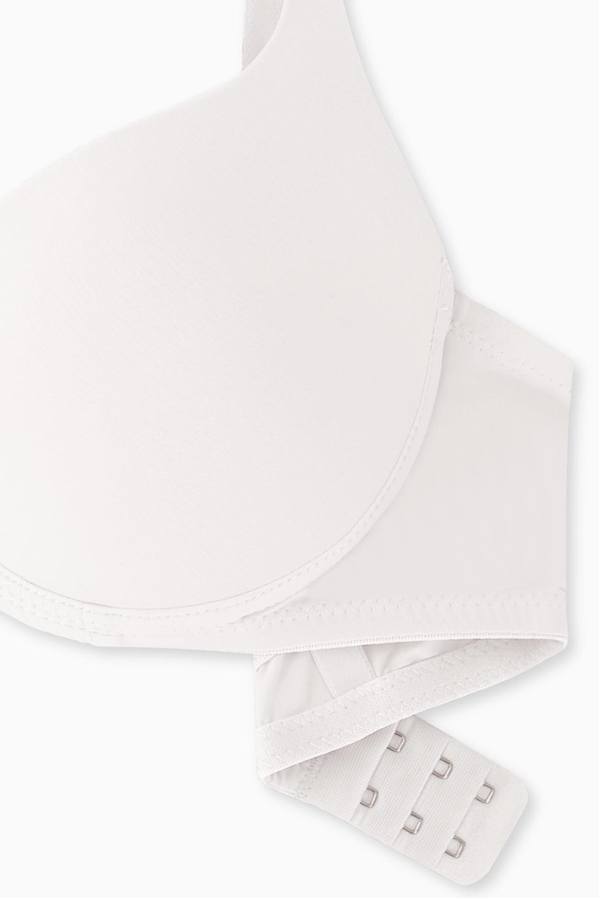 Nora Premium Basic 2224 Ekru Soft Push Up / Yarı Dolgulu Mikro Sütyen