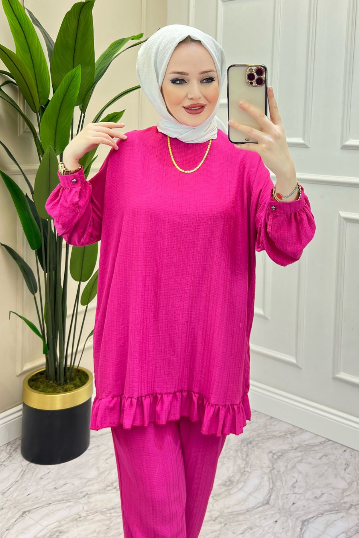 Asena Gofre Takım PEMBE