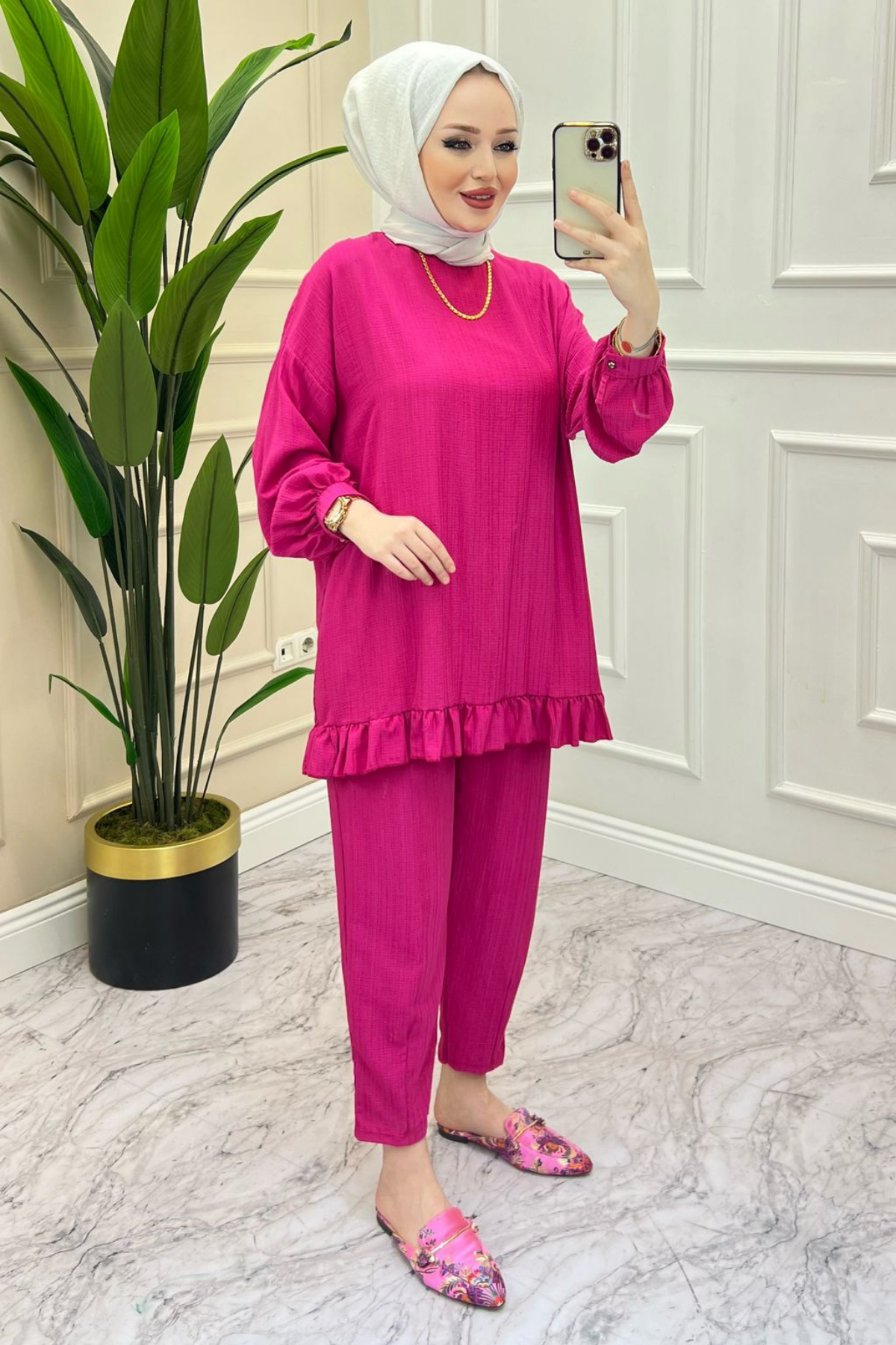 Asena Gofre Takım PEMBE