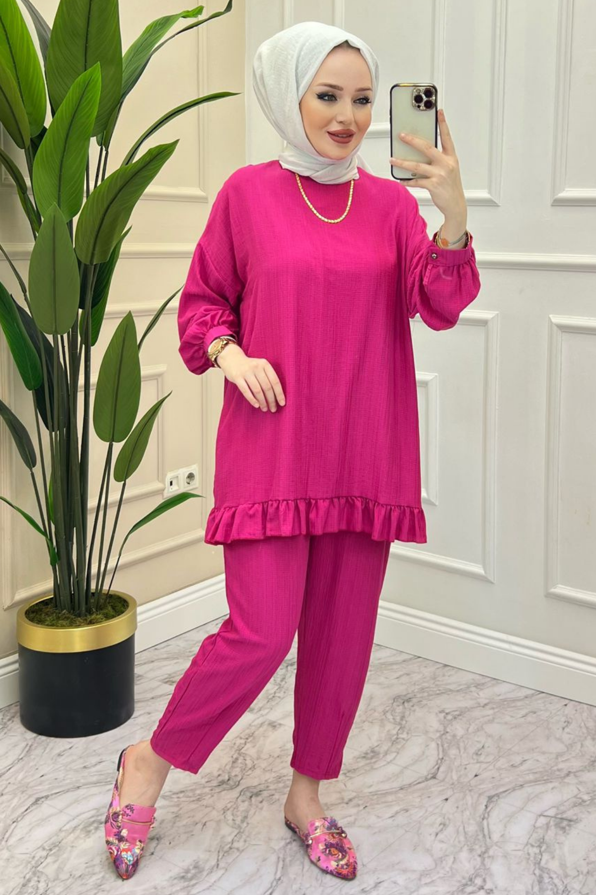 Asena Gofre Takım PEMBE