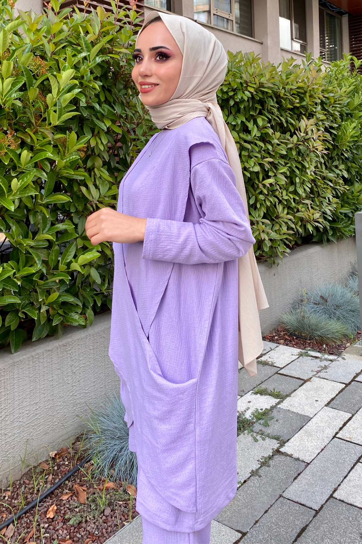 Bürümcük Önü Çapraz Takım LİLA