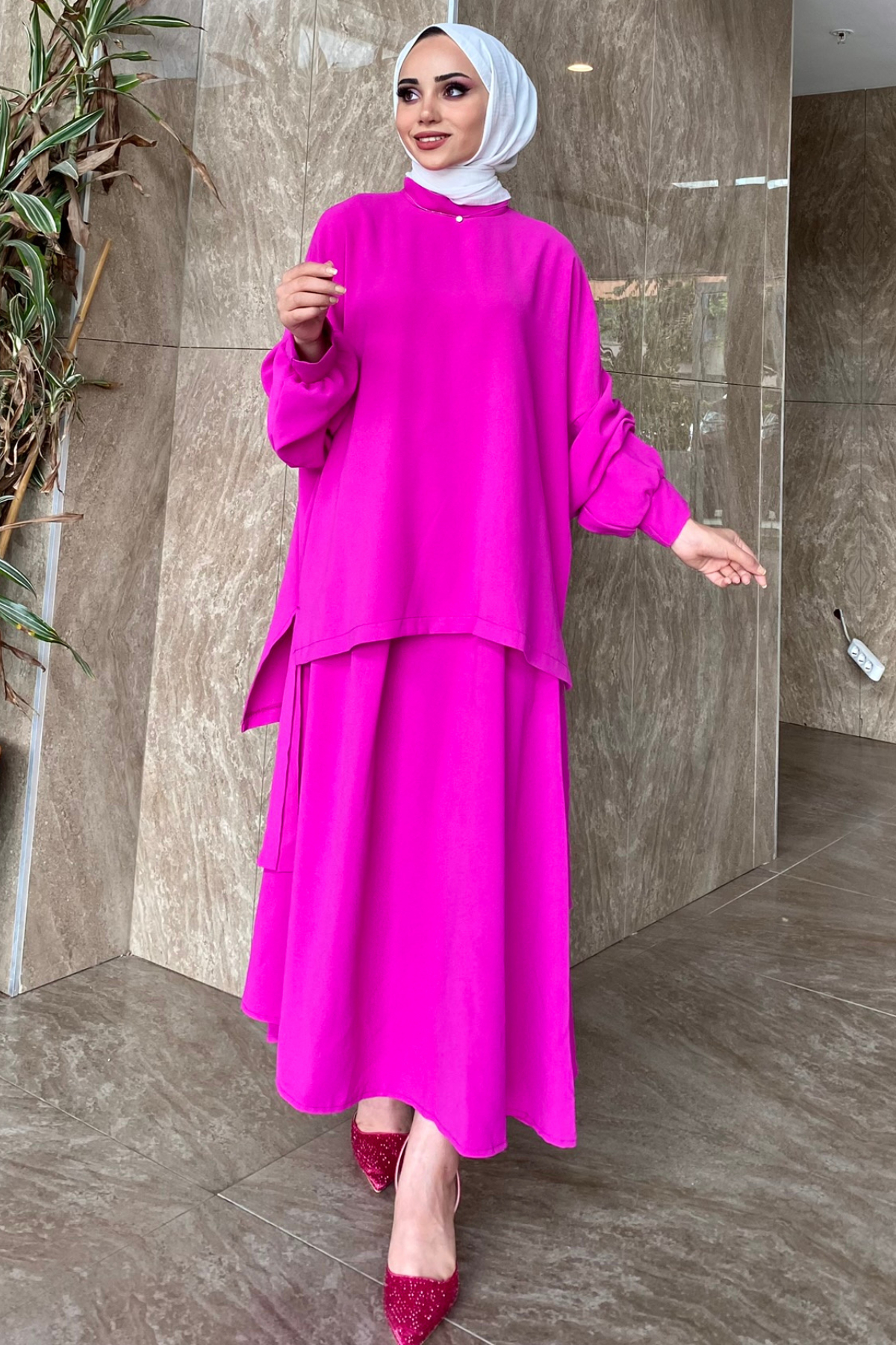 Isabel Krep Etekli Takım PEMBE