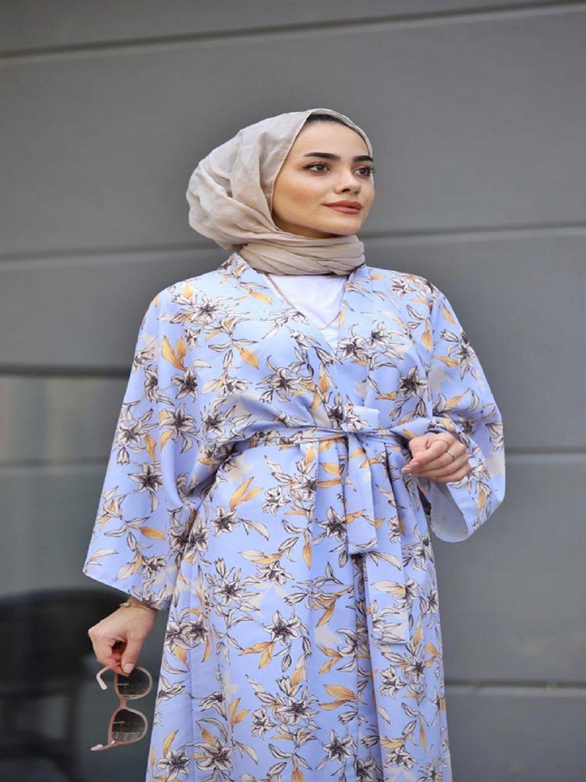 Lila Kimono