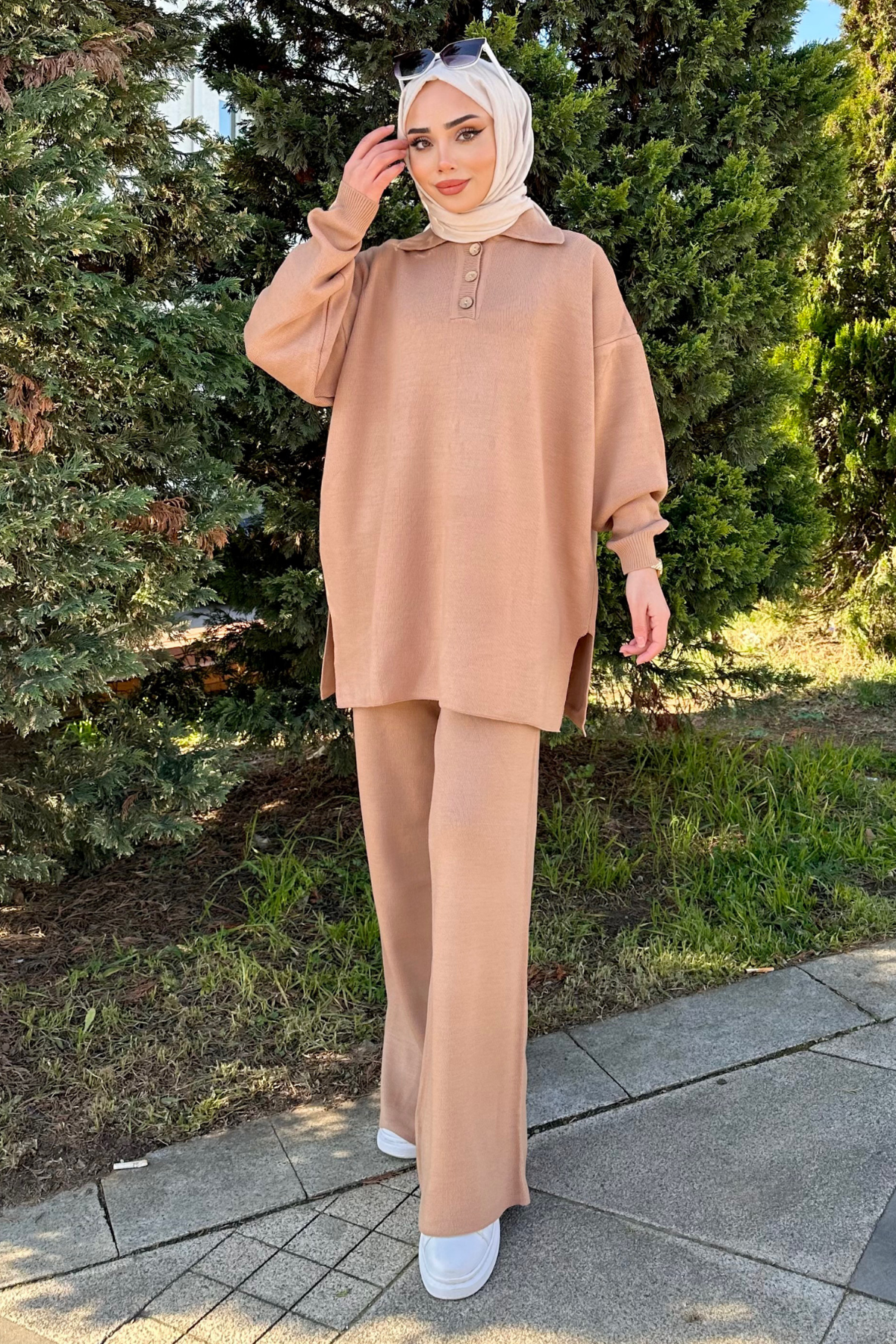 Polo Yaka Triko Takım CAMEL