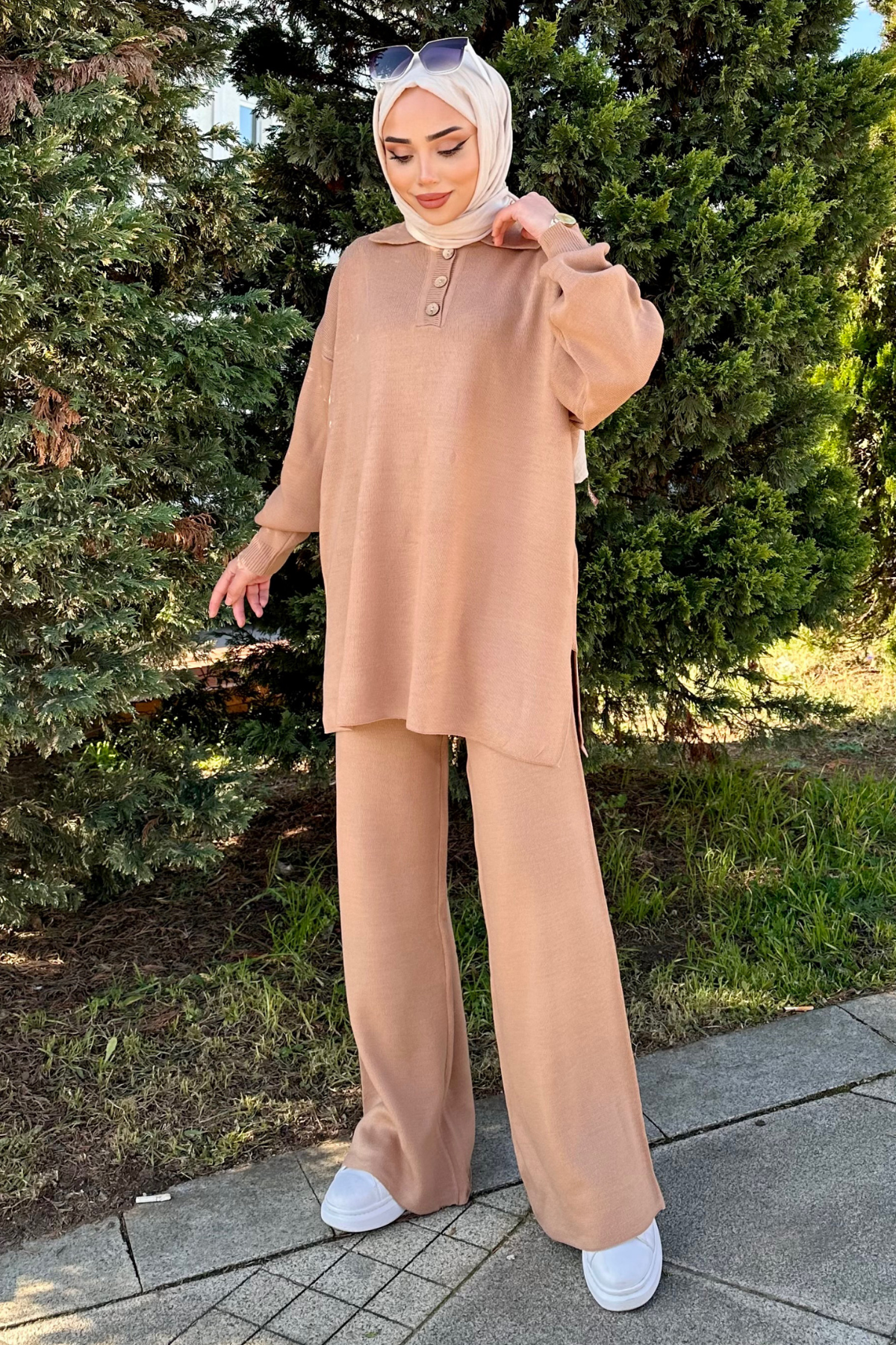 Polo Yaka Triko Takım CAMEL