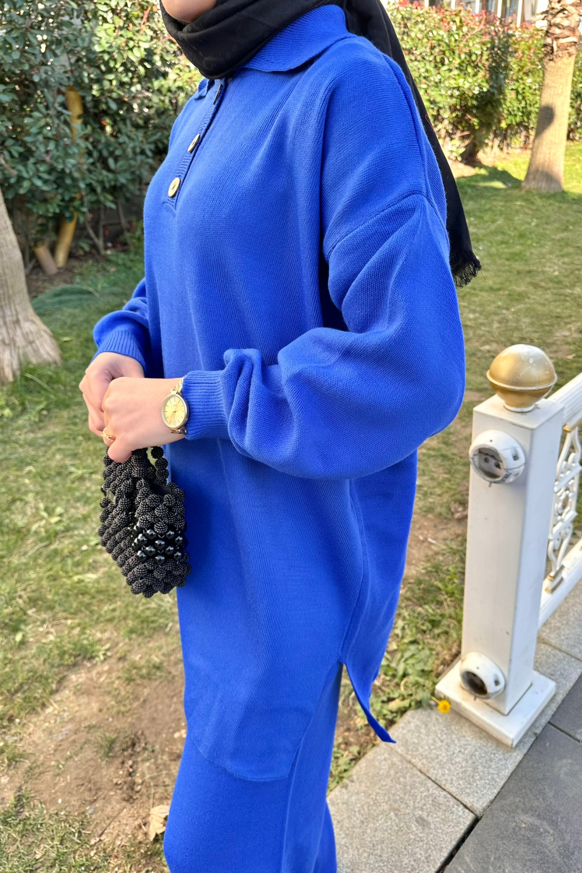 Polo Yaka Triko Takım SAKS