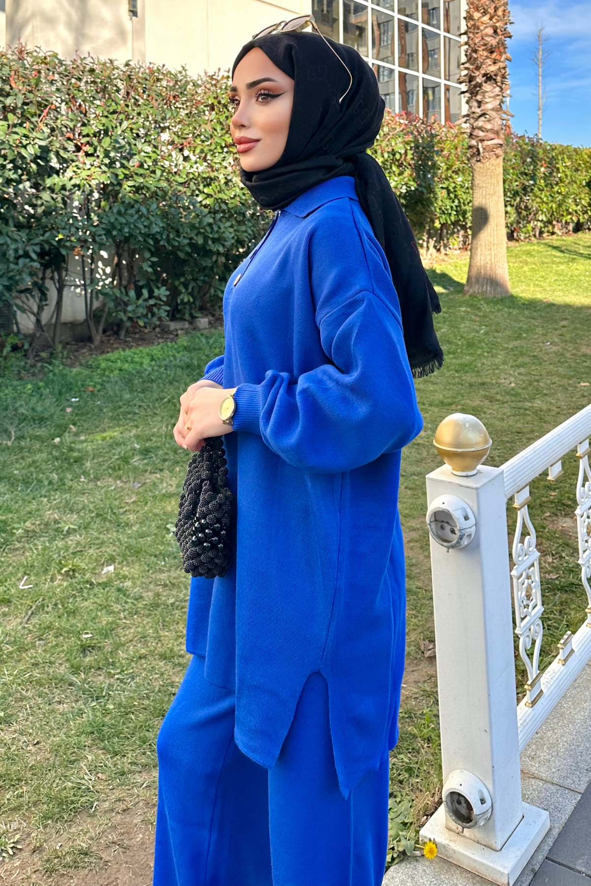 Polo Yaka Triko Takım SAKS
