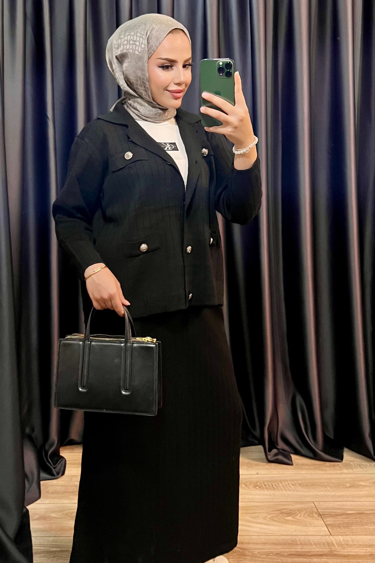 Sera Triko Etekli Takım SİYAH
