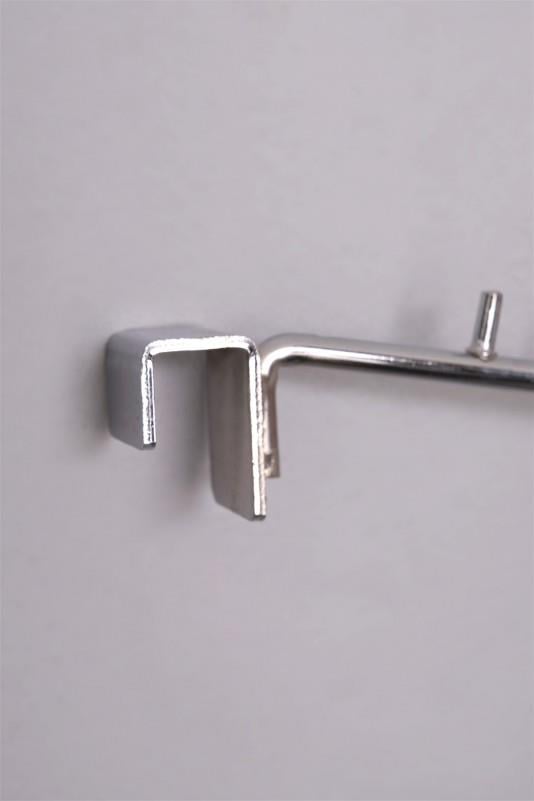 20*30 Profile Uyumlu Eğri 8 mm Telden Krom Baston