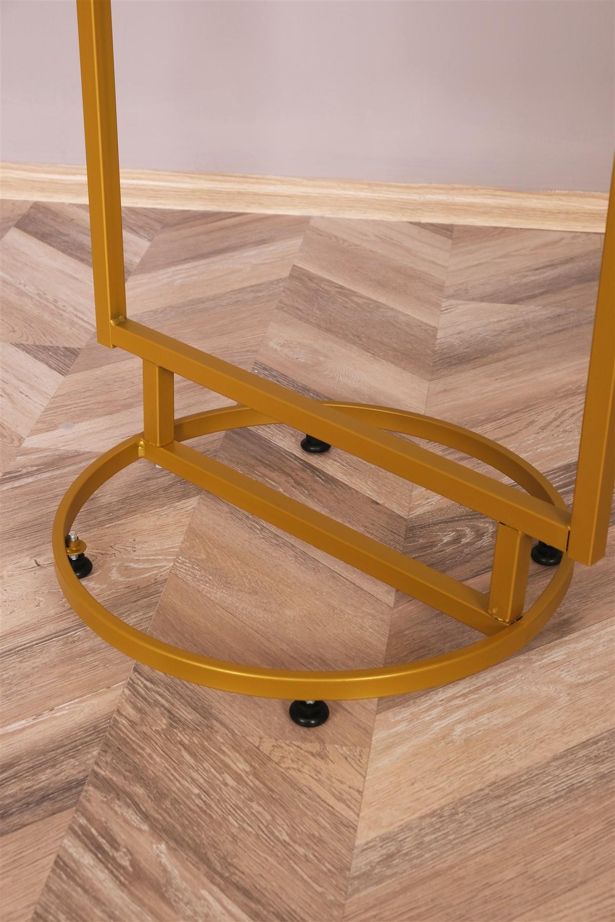 Ay Stand Askılı Küçük Boy Gold Renk