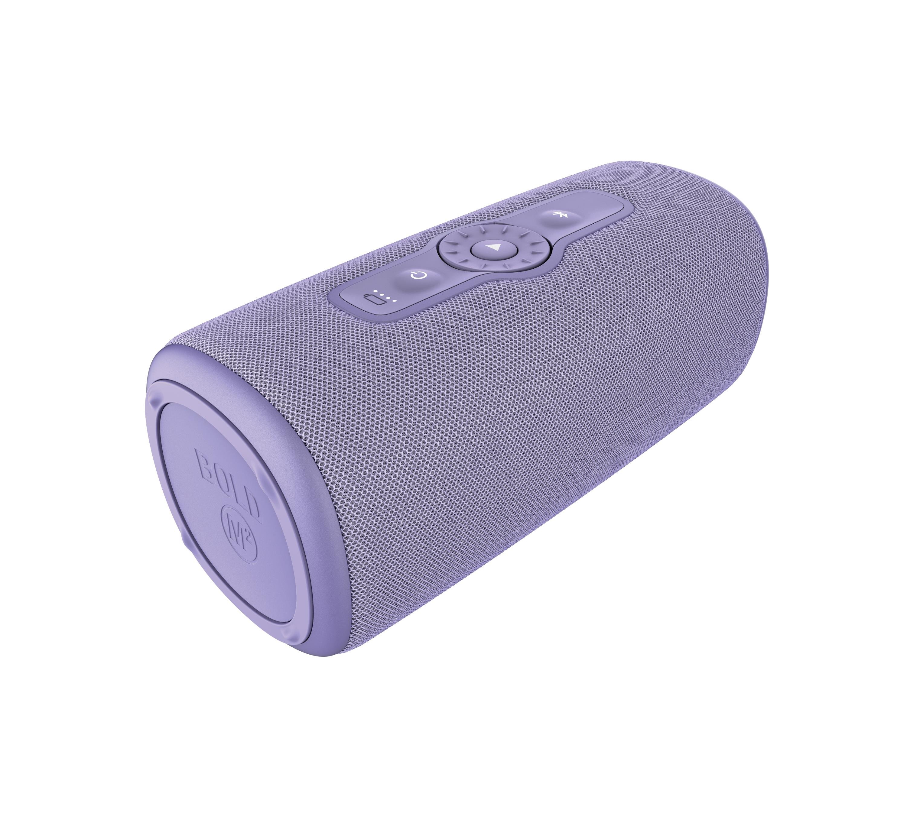 Bold M2 Taşınabilir 30W Bluetooth Hoparlör Açık Lila