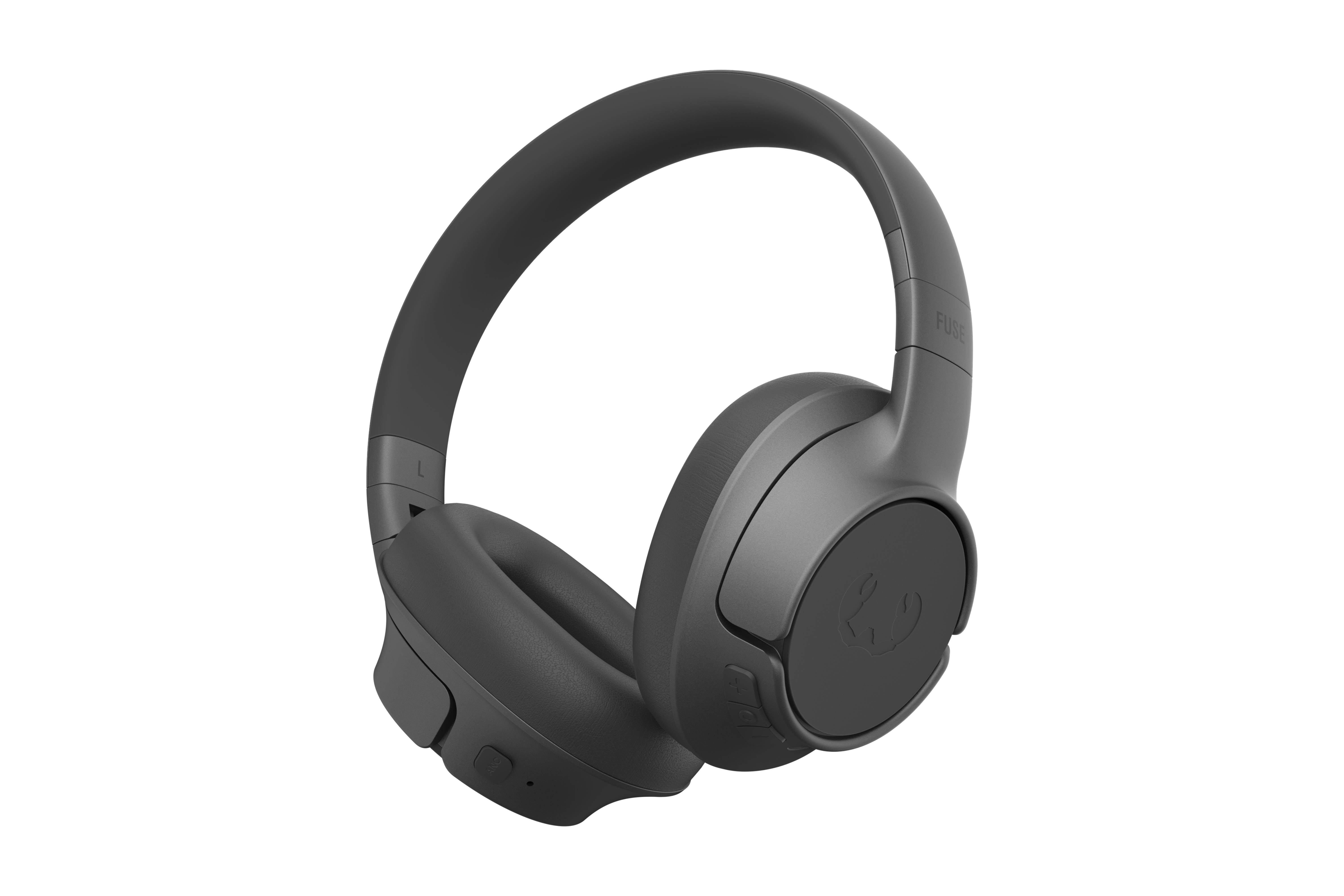 Clam Fuse ANC Kulak Üstü Kablosuz Bluetooth Kulaklık Fırtına Grisi