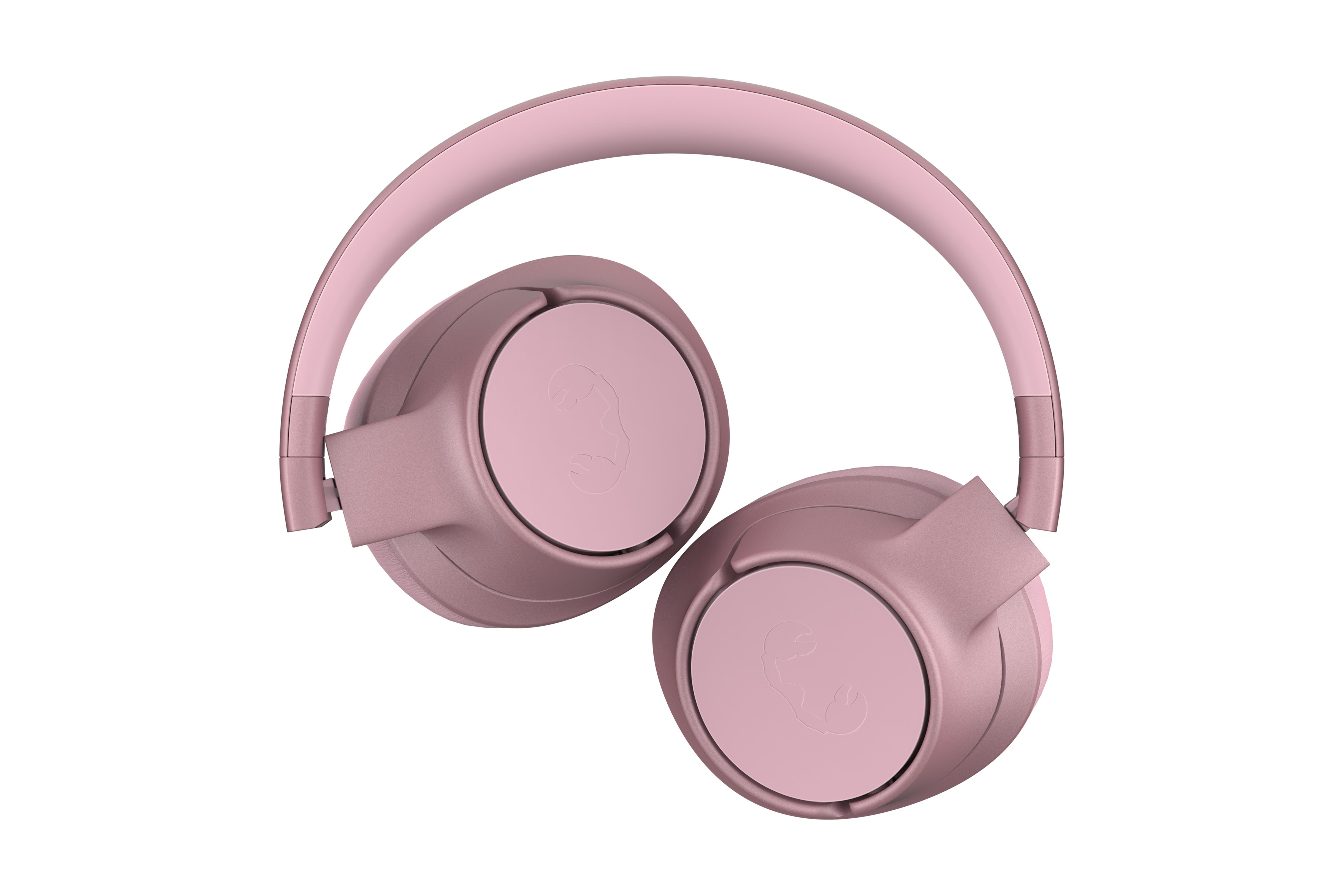Clam Fuse ANC Kulak Üstü Kablosuz Bluetooth Kulaklık Pastel Pembe