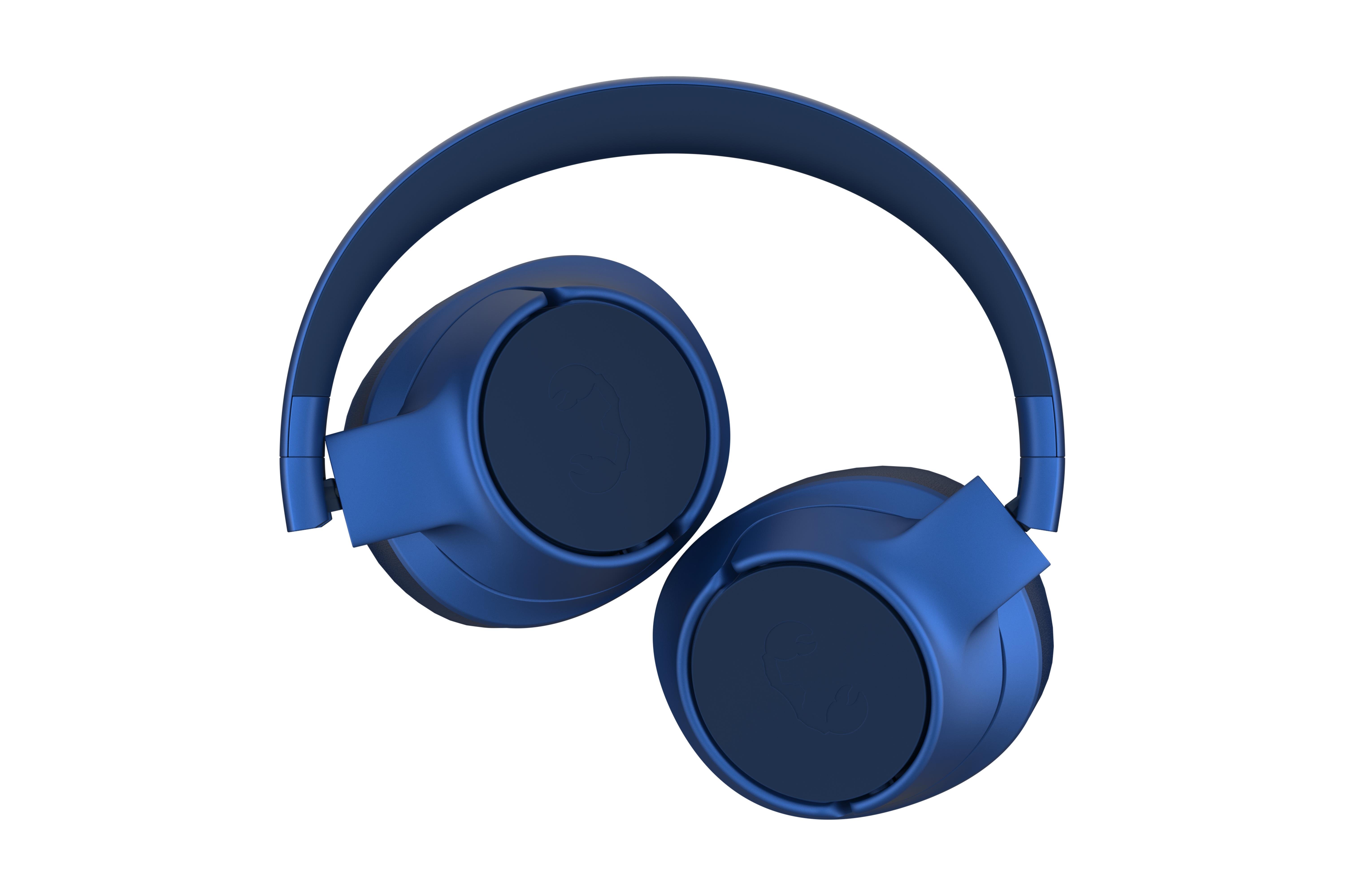 Clam Fuse ANC Kulak Üstü Kablosuz Bluetooth Kulaklık Gerçek Mavi