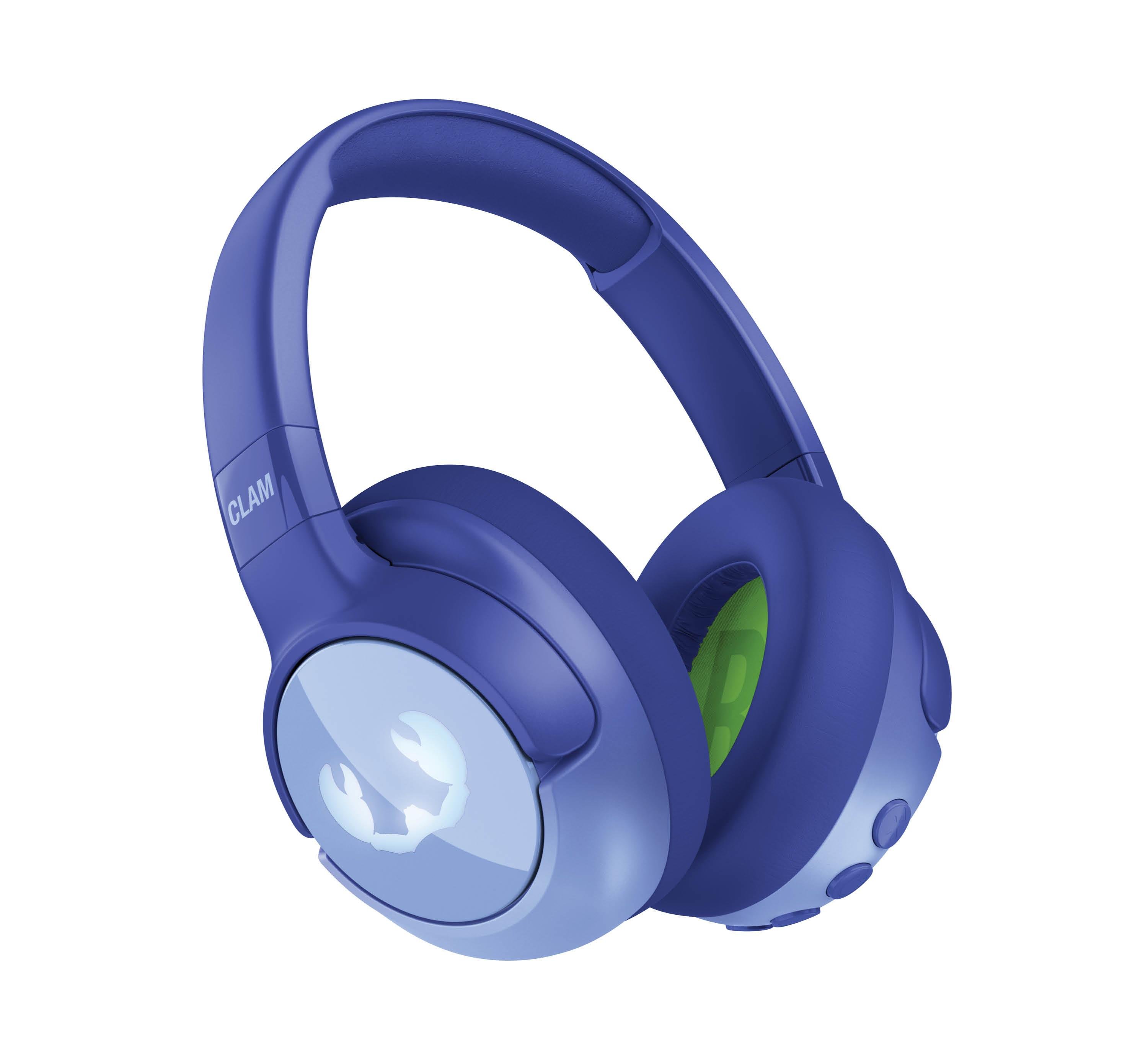 Clam Junior ANC Çocuk Kulak Üstü Kablosuz Bluetooth Kulaklık Kozmik Mavi
