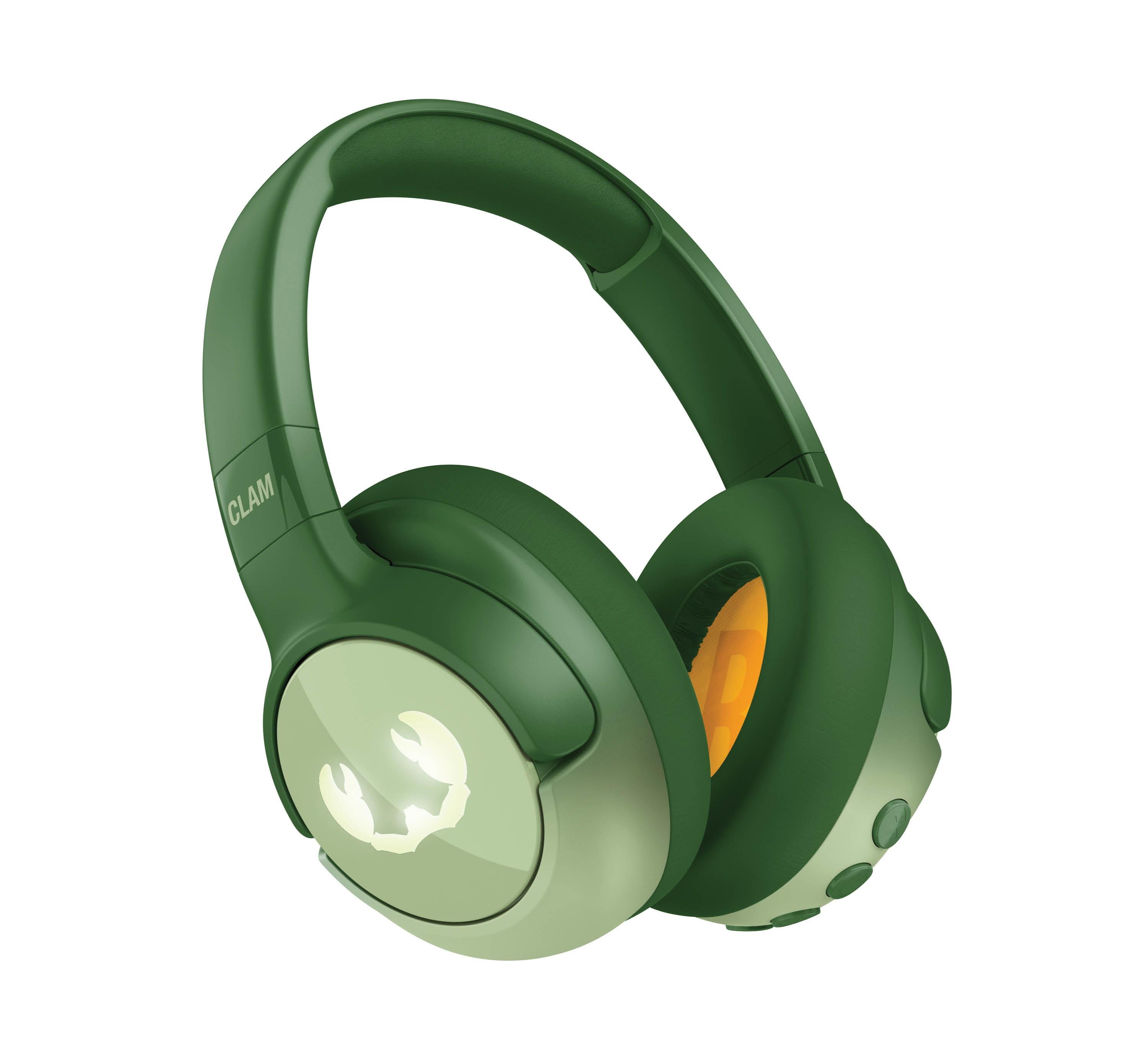 Clam Junior ANC Çocuk Kulak Üstü Kablosuz Bluetooth Kulaklık Şanslı Kertenkele 