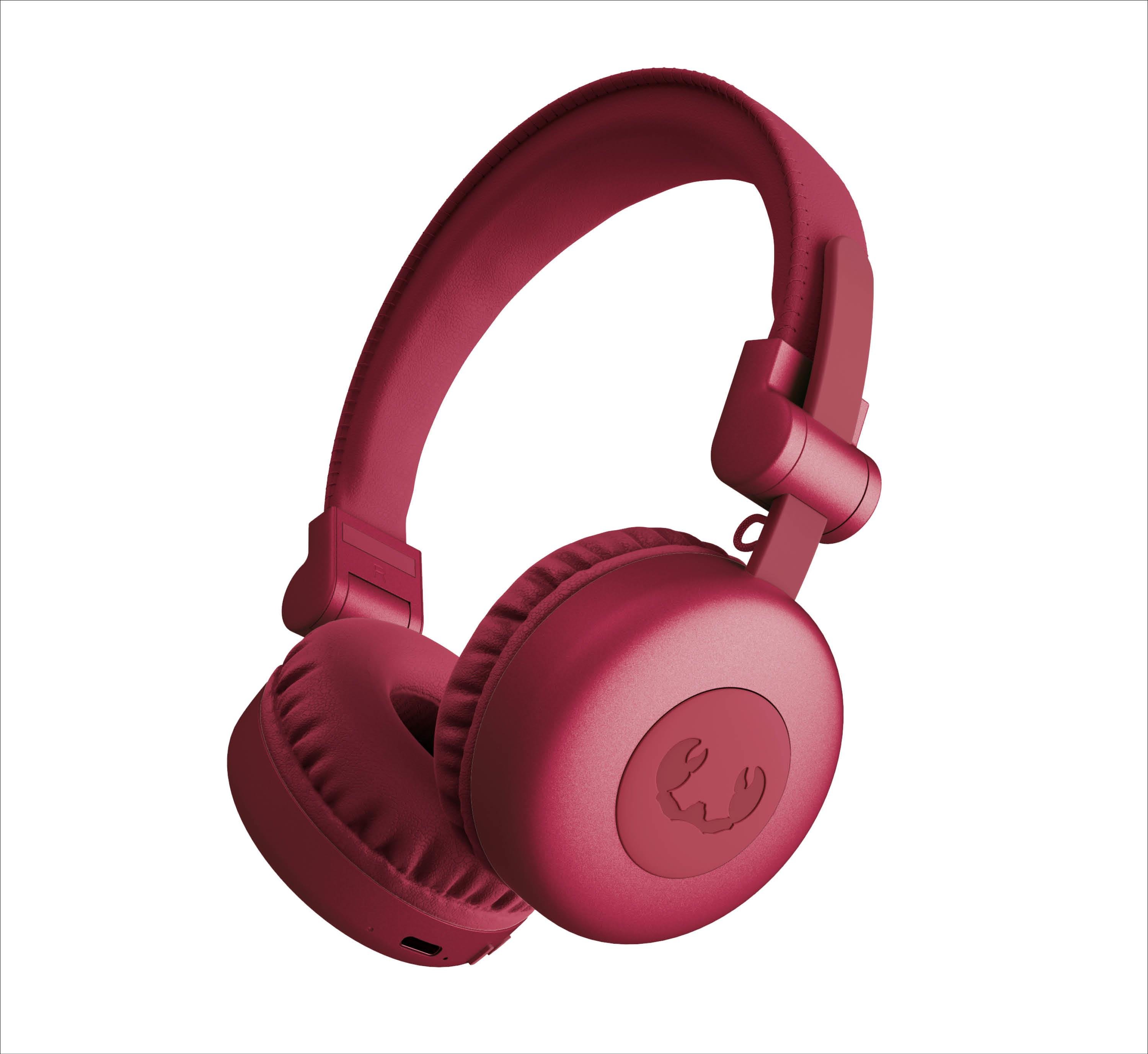 Code Core Kulak Üstü Kablosuz Bluetooth Kulaklık Yaban Kırmızı
