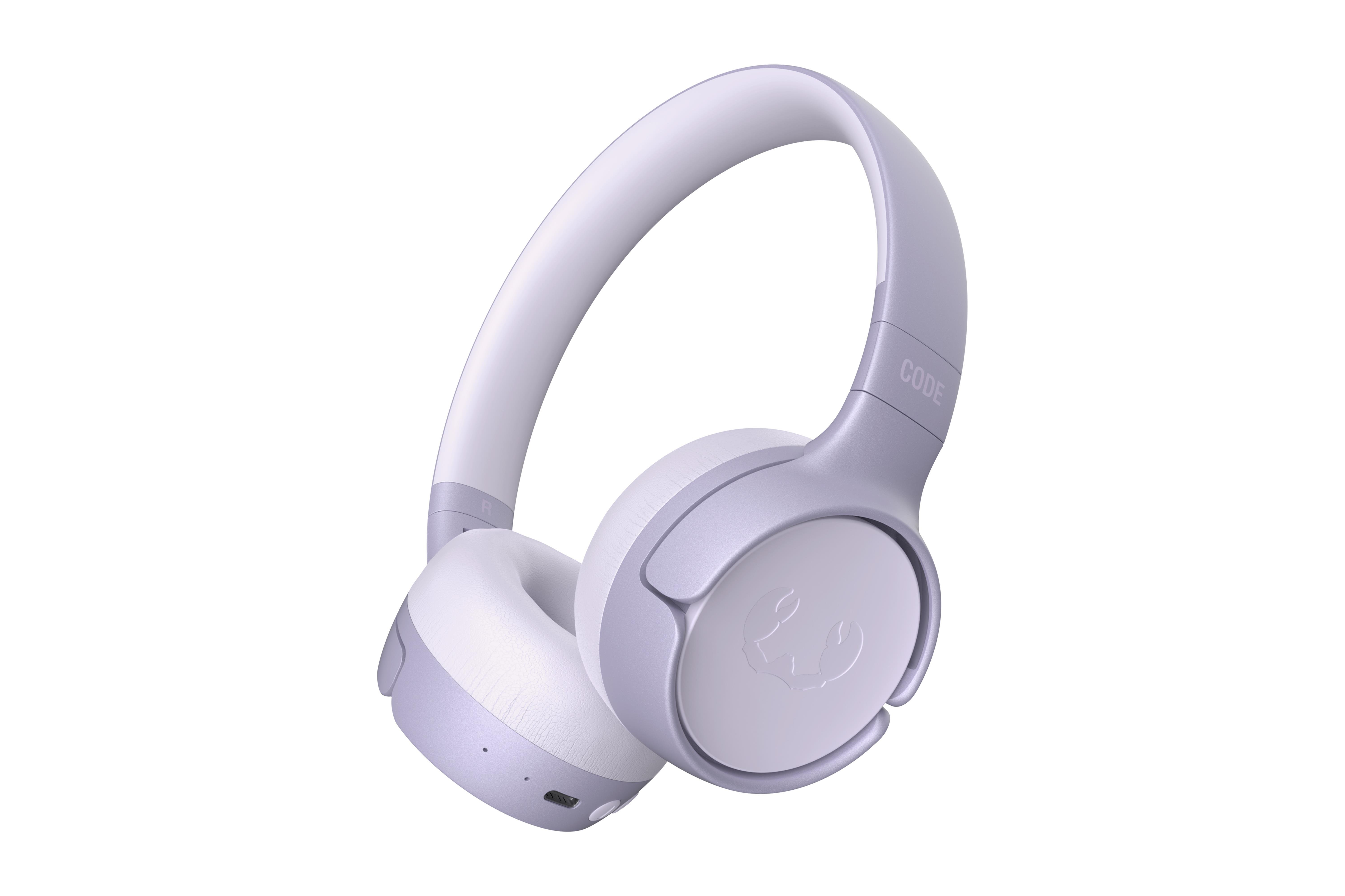 Code Fuse  Kulak Üstü Kablosuz Bluetooth Kulaklık Açık Lila