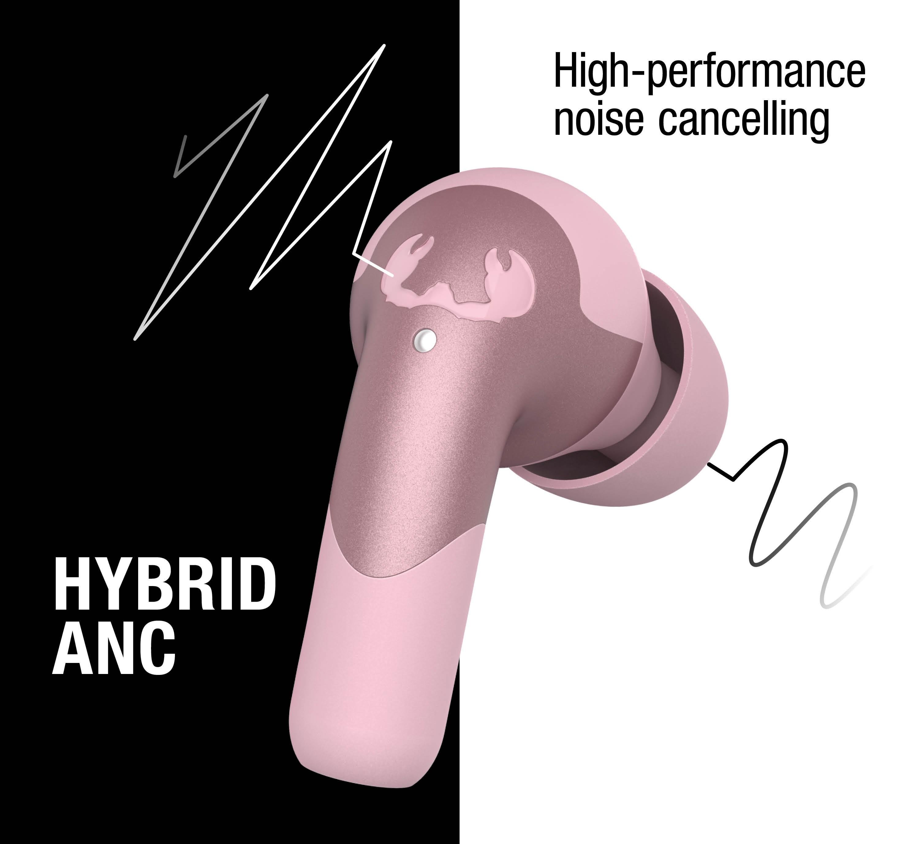 Twins Ace TWS Hybrid ANC Bluetooth Kulak İçi Kulaklık Pastel Pembe