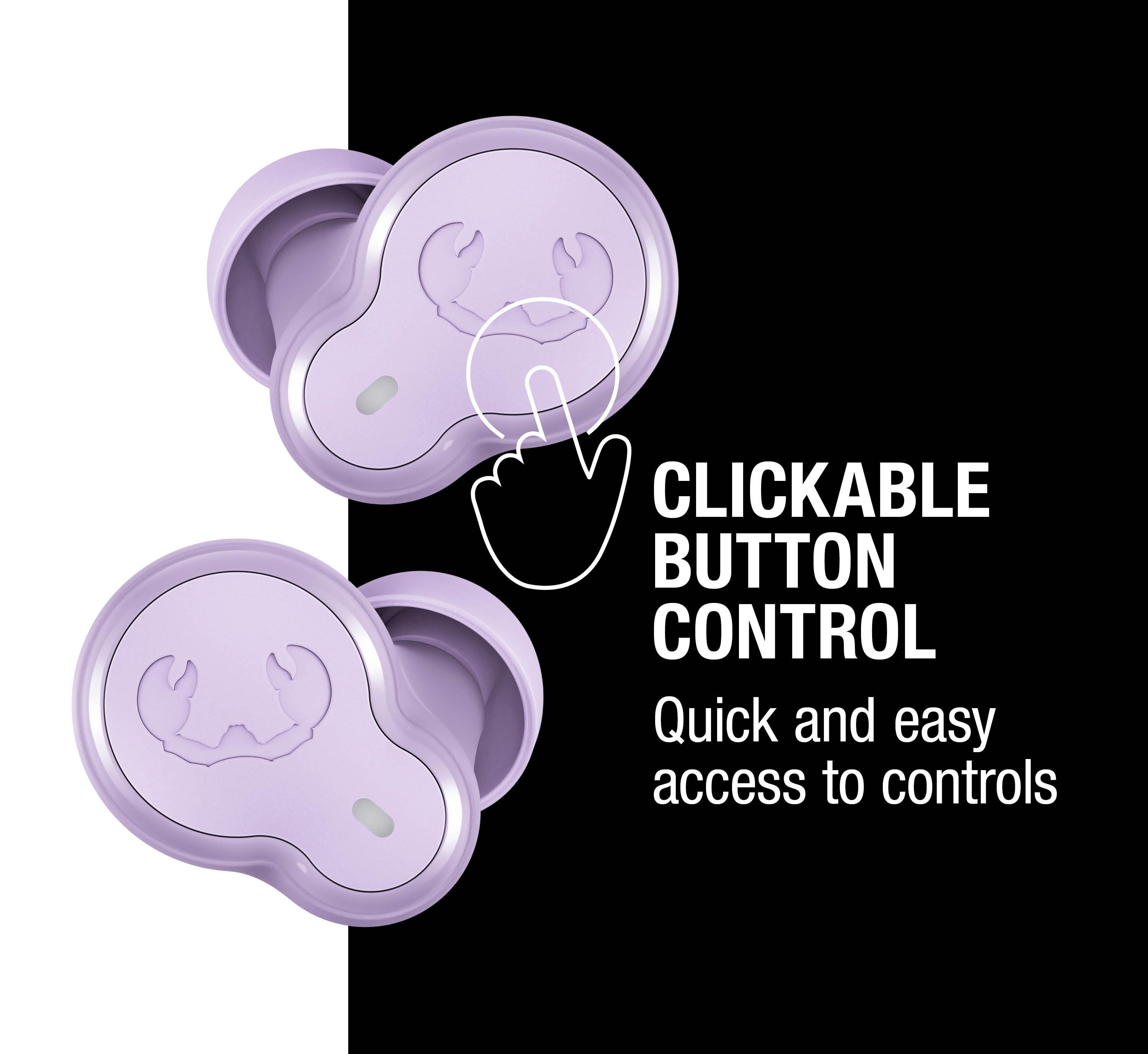 Twins Breez ENC TWS Bluetooth Kulak İçi Kulaklık Açık Lila 