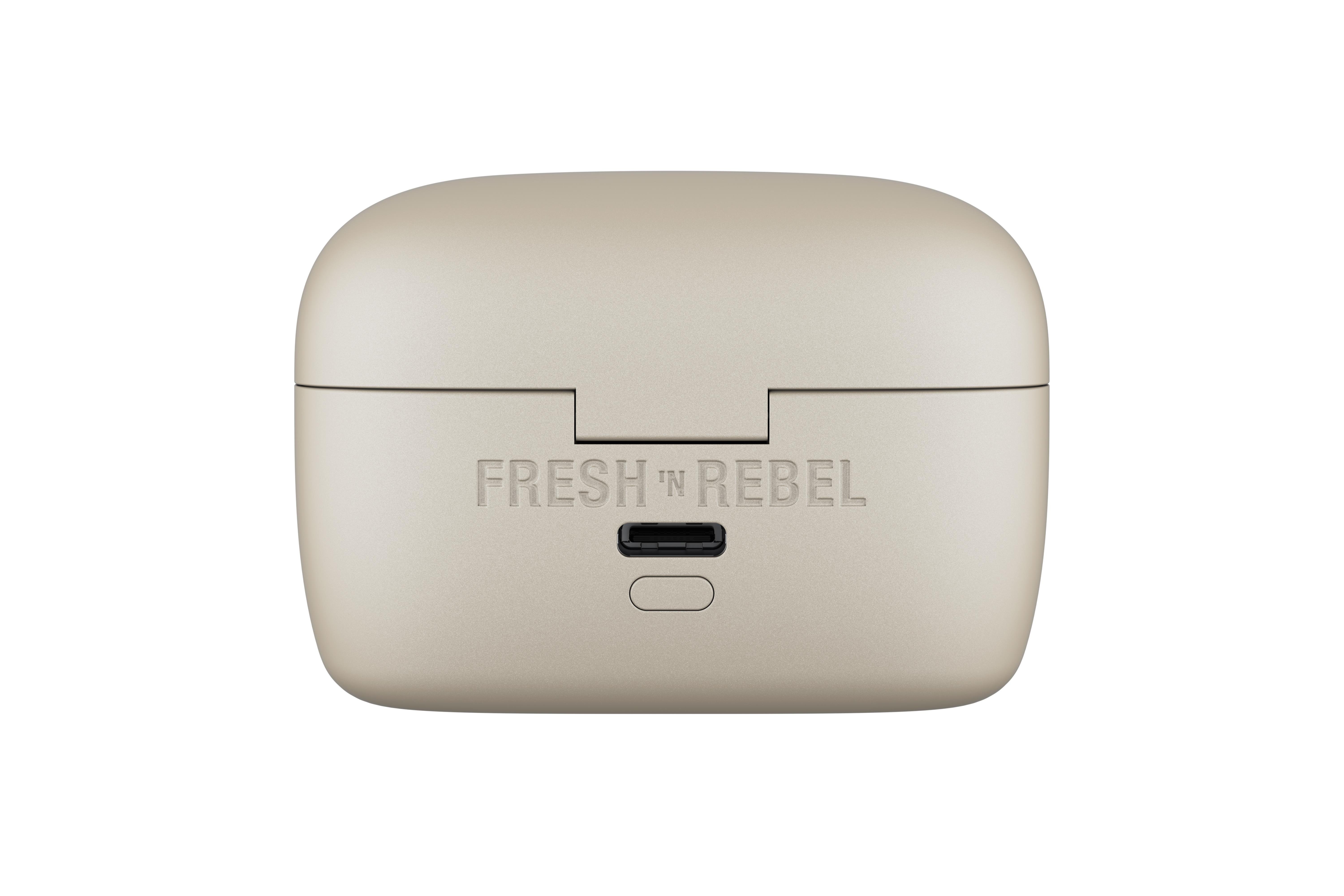 Twins Elite TWS Personal Sound Bluetooth Kulak İçi Kulaklık Kum Beji