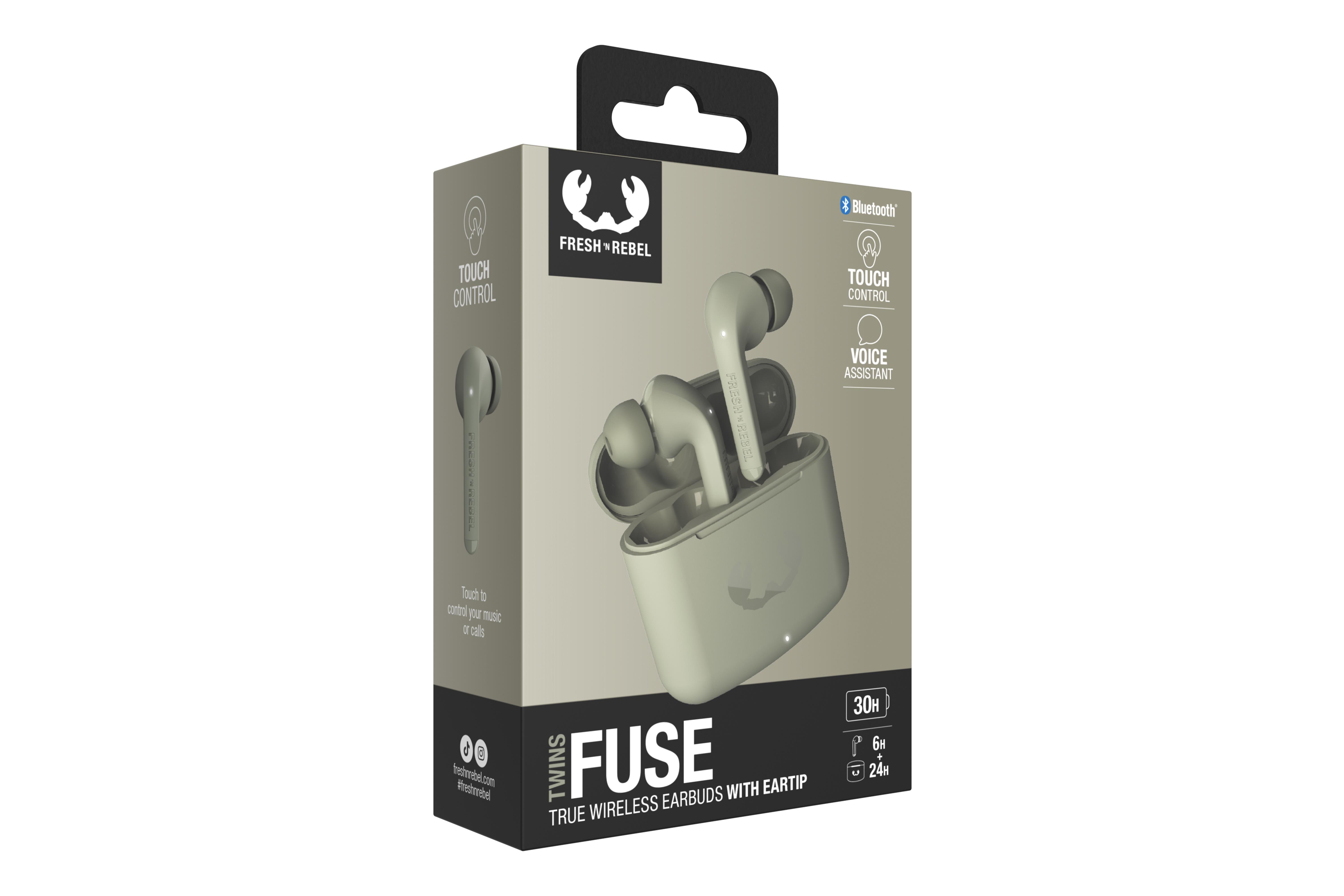 Twins Fuse TWS Bluetooth Kulak İçi Kulaklık Çağla Yeşili