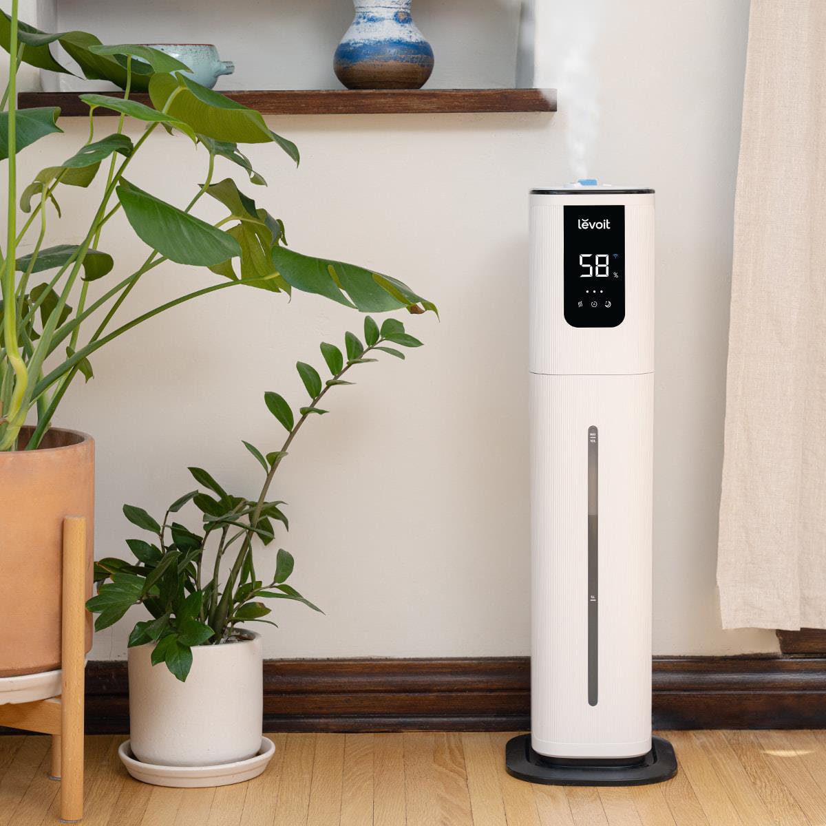 Levoit OasisMist1000S Smart Ultrasonic Cool Mist Tower Hava Nemlendirici