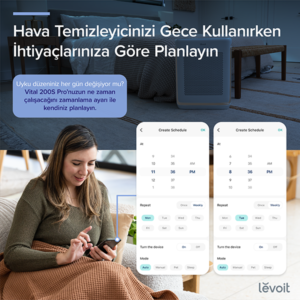 Levoit Vital 200S Pro Hava Temizleyici